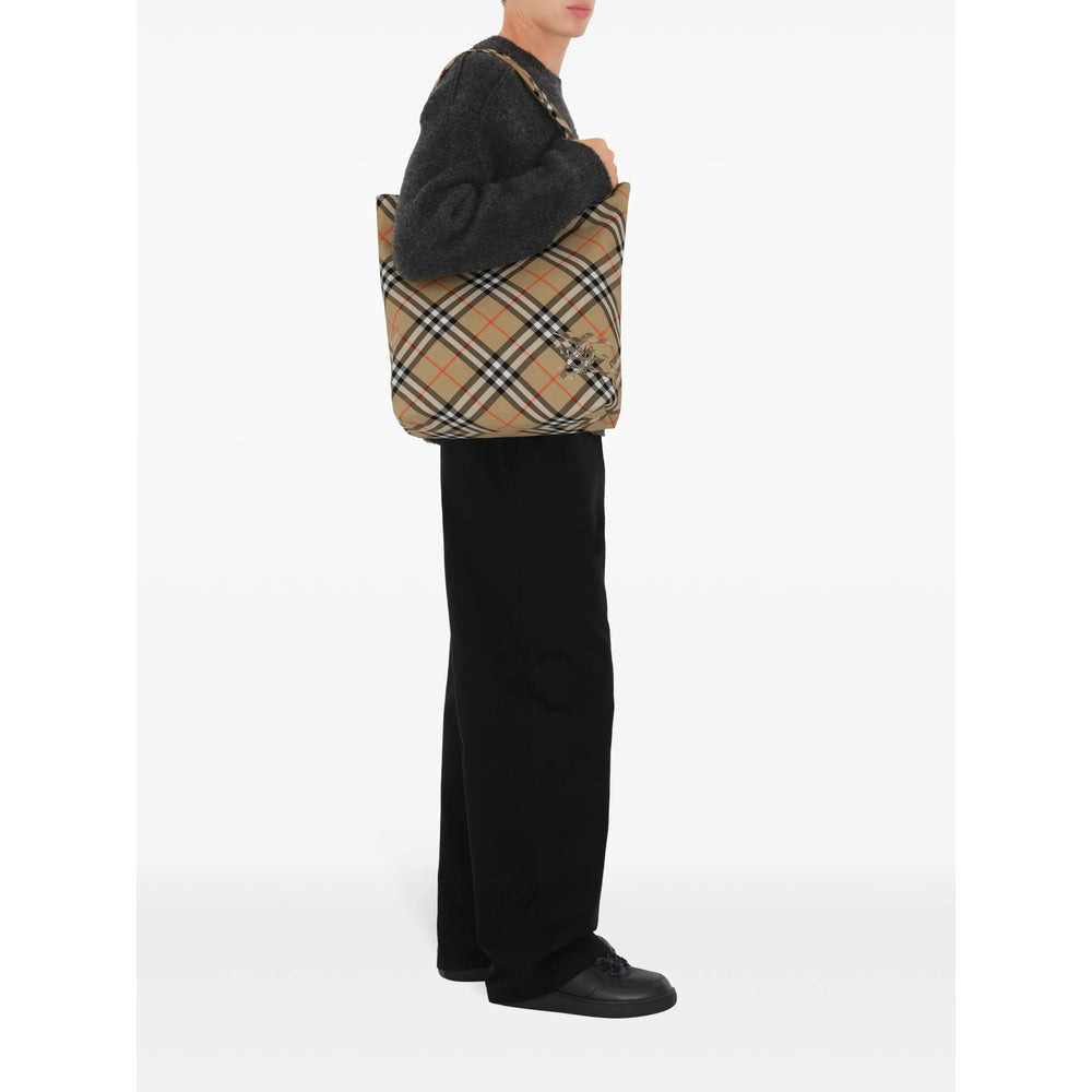 Burberry Brown Tote Bags Men - 5