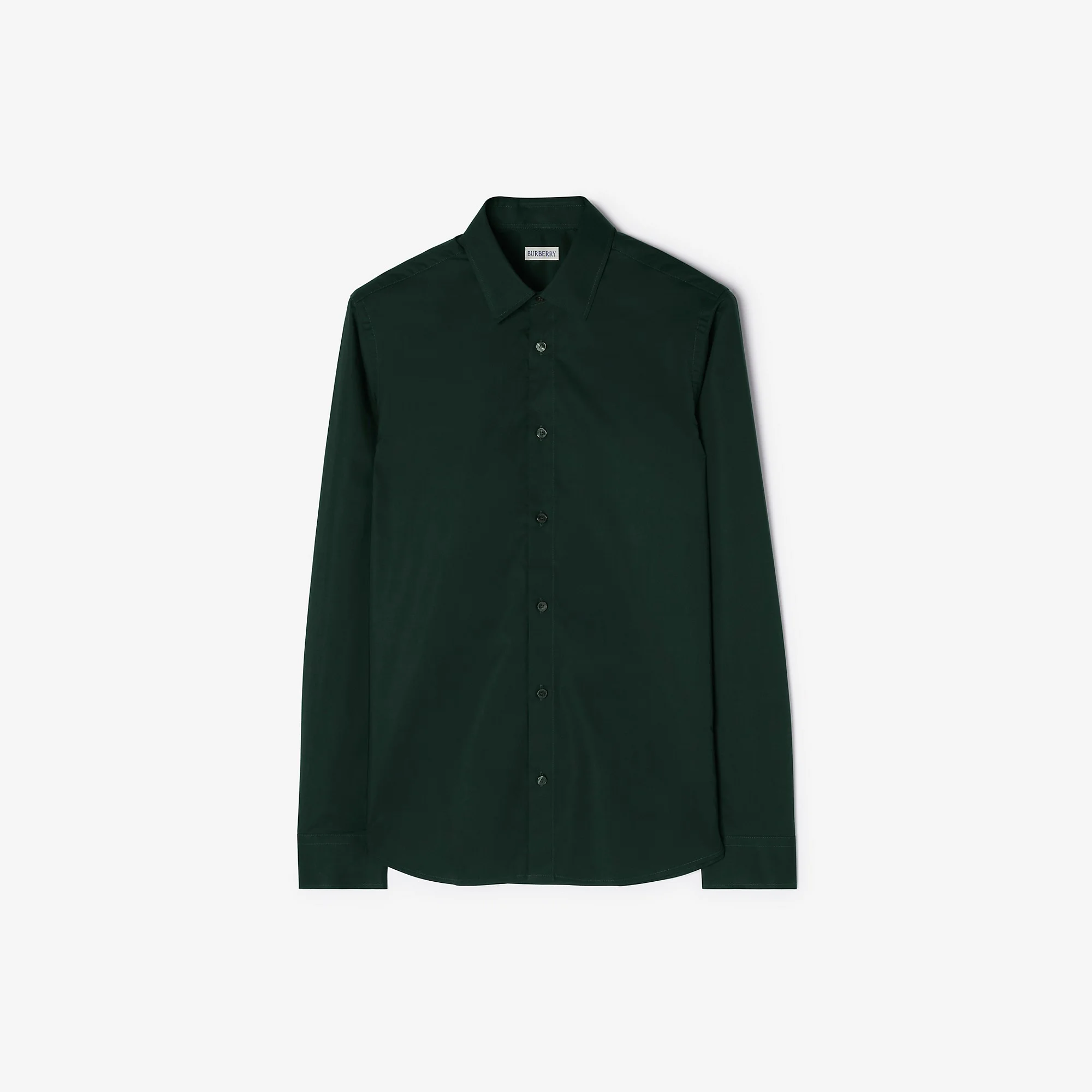 Slim Fit Cotton Shirt - 1