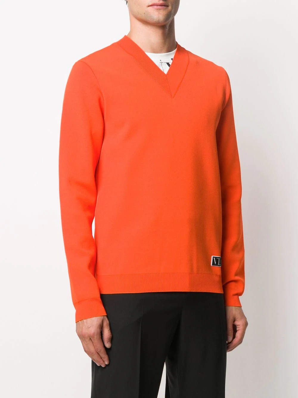 VLTN V-neck jumper - 3