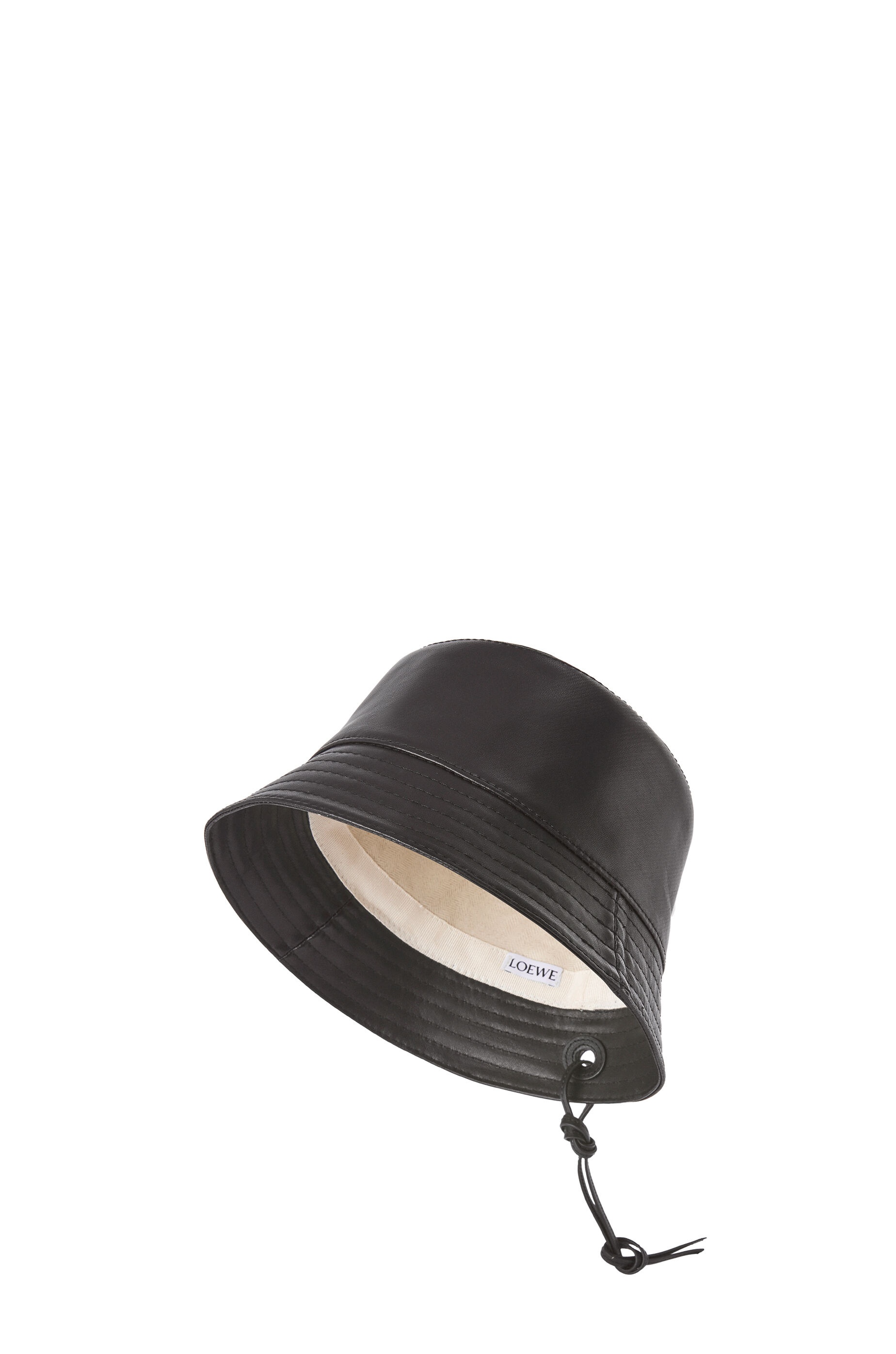 Bucket hat in nappa clafskin - 1