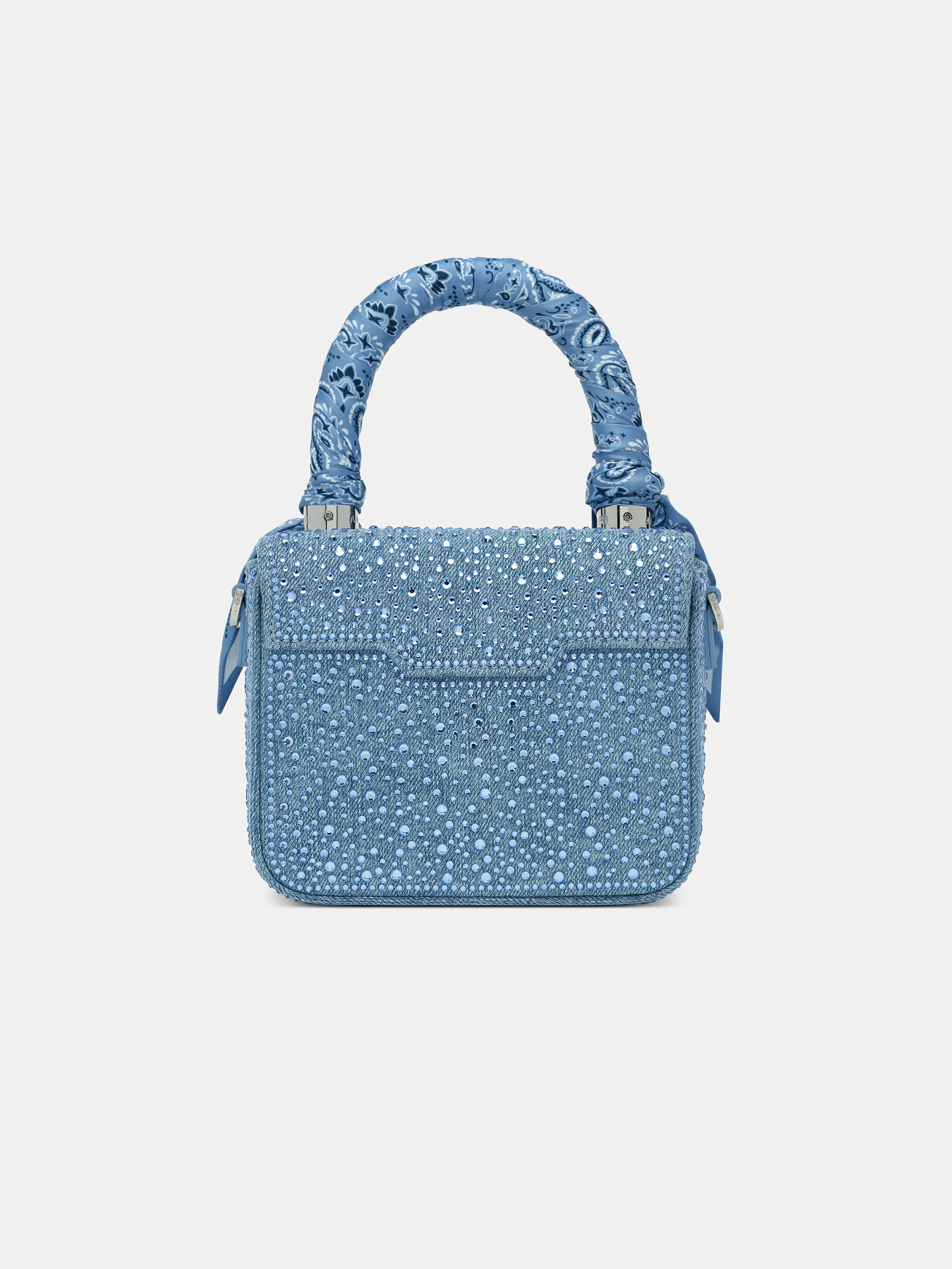 CRYSTAL DENIM MICRO MA BAG - 3