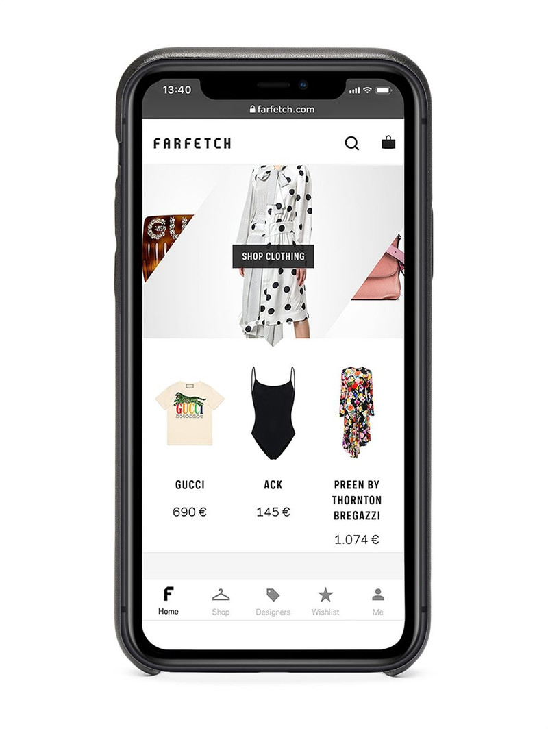 Off-White gradient Arrow print iPhone11 Pro case outlook