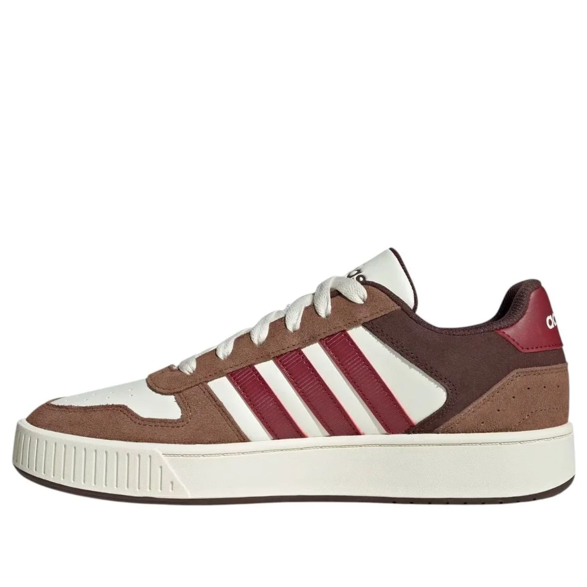 (WMNS) adidas D-Pad Classic 'Off White Collegiate Burgundy' JP8236 - 1