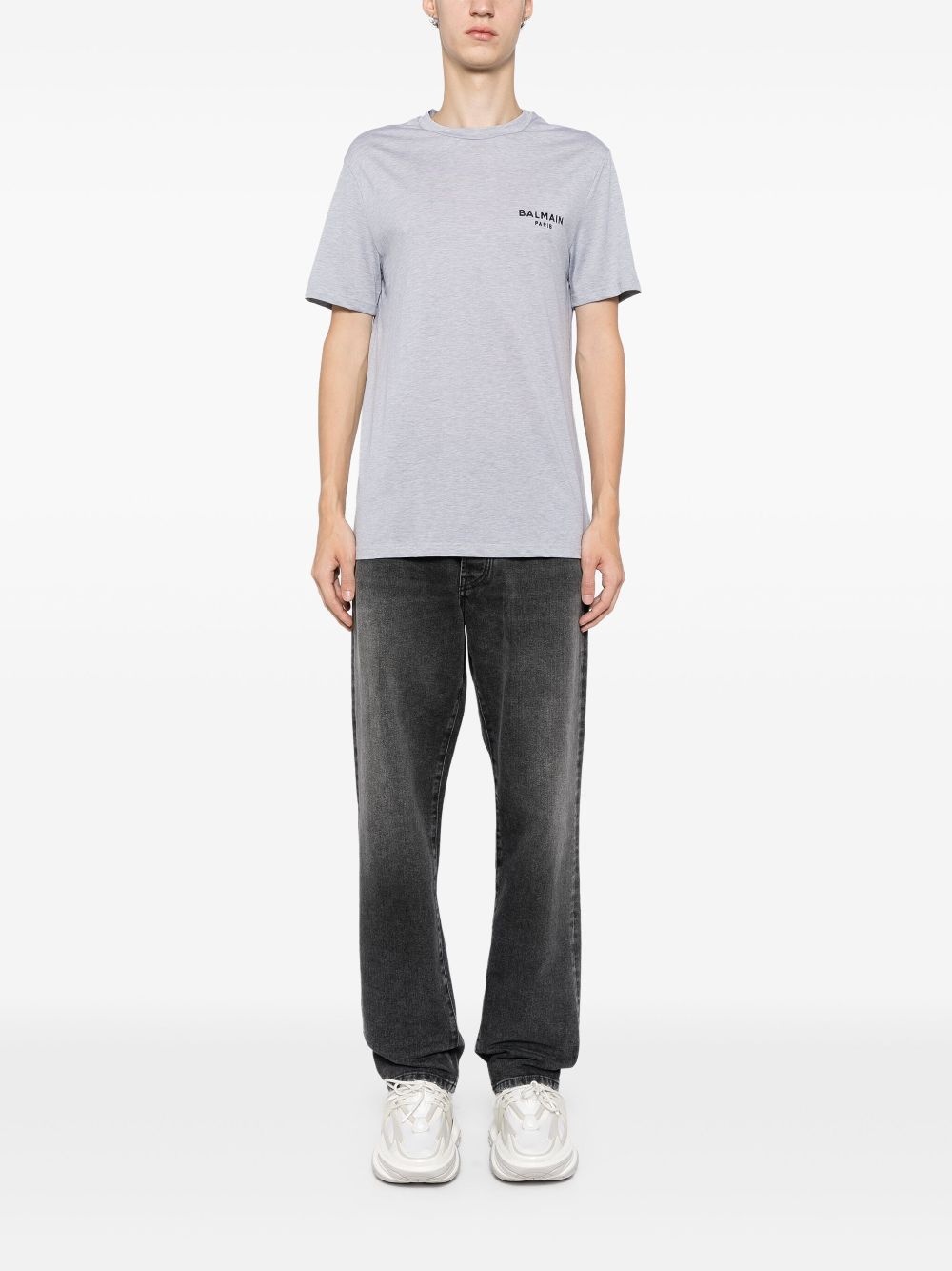 embroidered logo T-shirt - 2