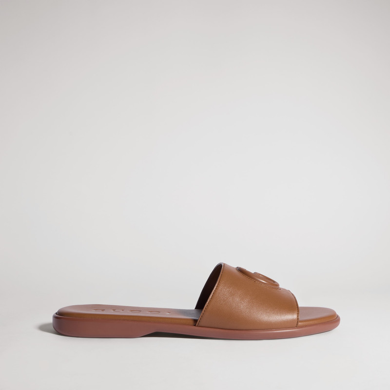 Women's slide sandal with Double G - 1