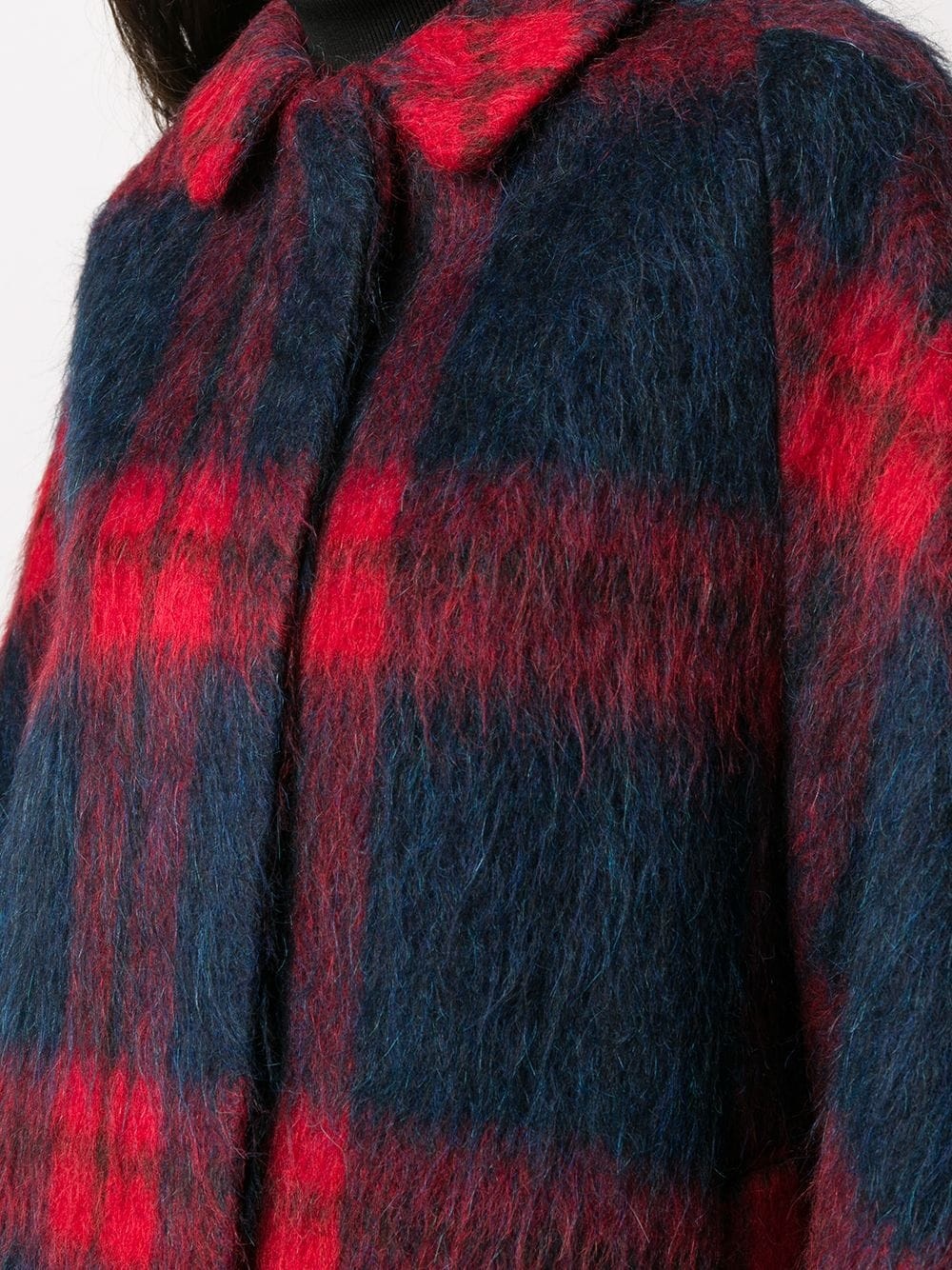 checked swing coat - 5