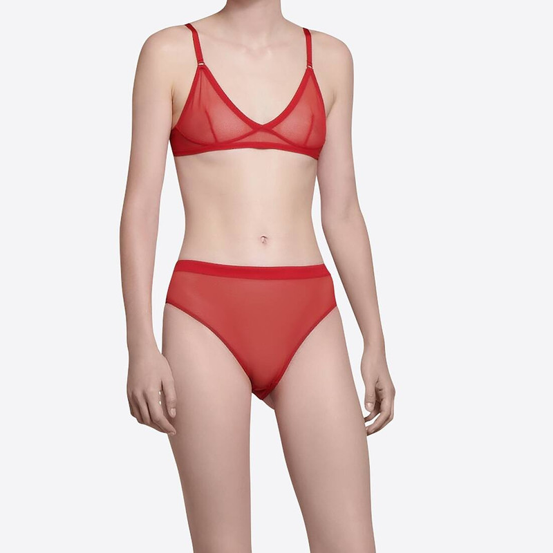 BALENCIAGA Women's Valentine's Day 22 Briefs in Red outlook