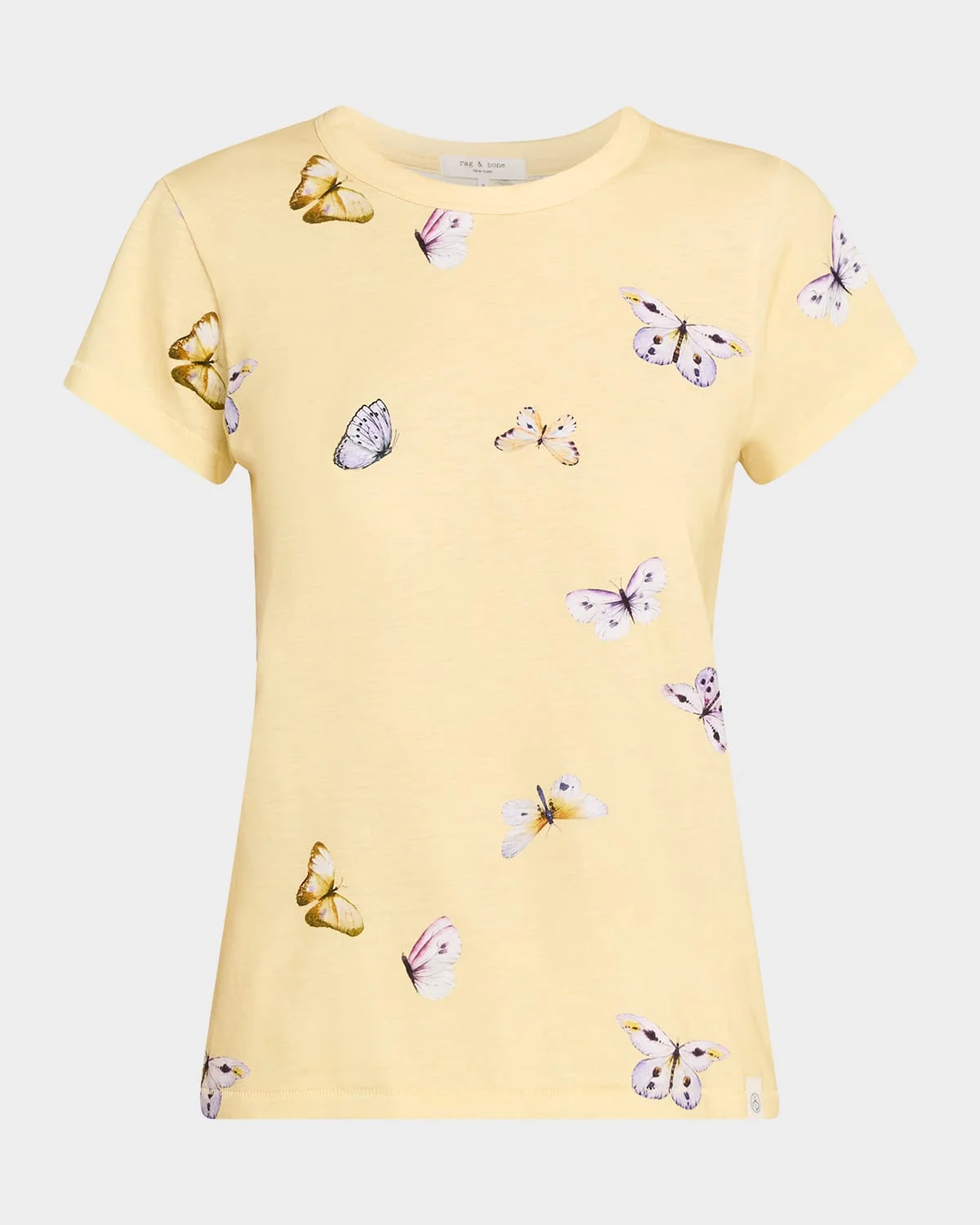 All-Over Butterfly Graphic Tee - 1