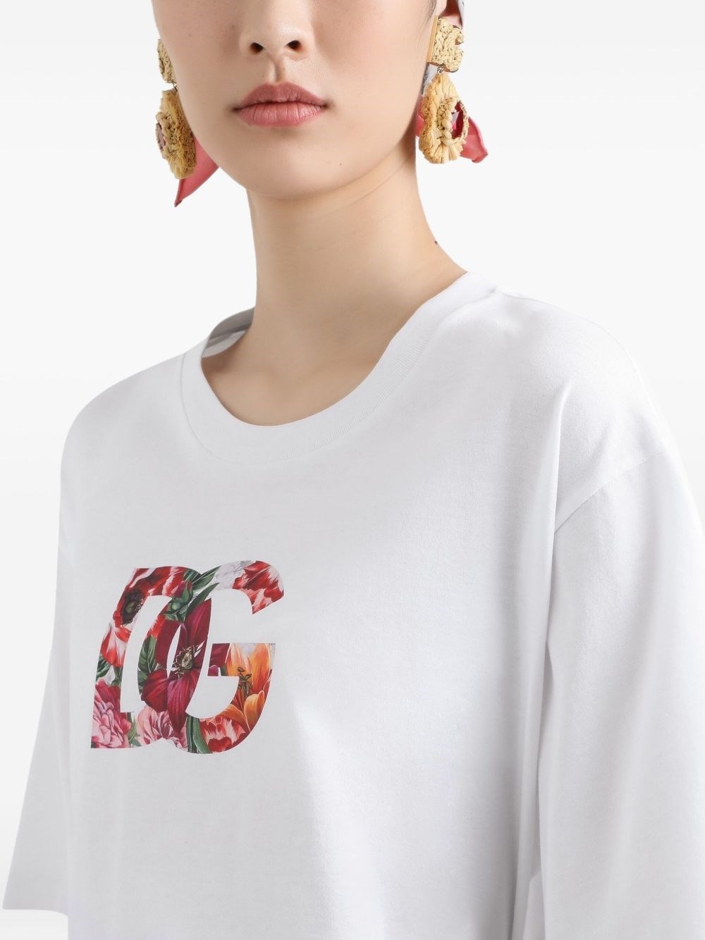 Logo cotton t-shirt - 5