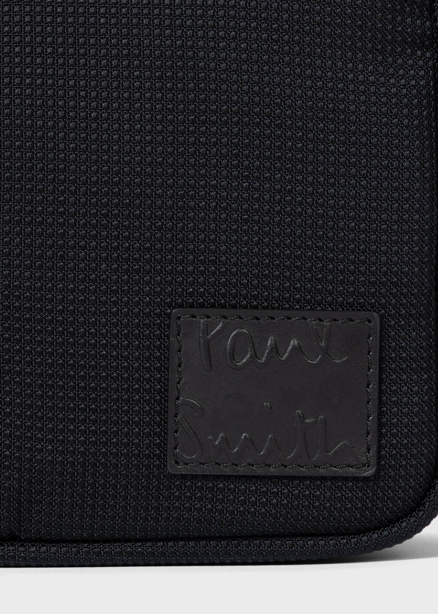 Black 'Signature Stripe' Wash Bag - 3