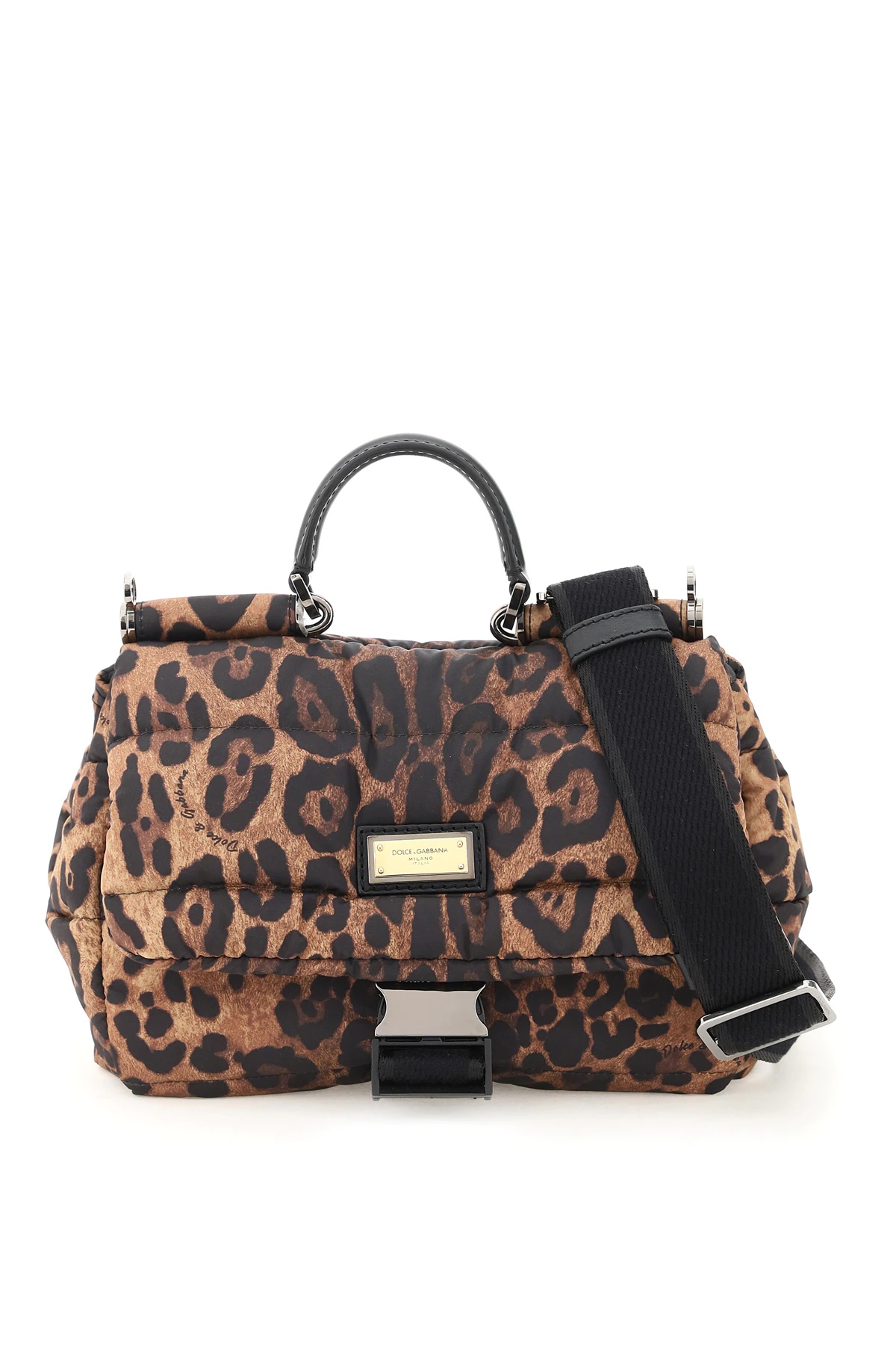 LEO PRINT NYLON SICILY BAG - 1