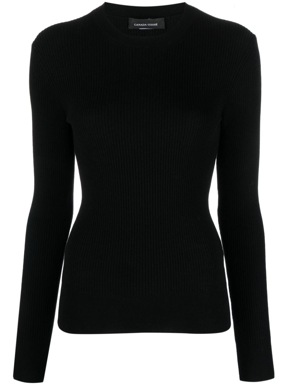 Georgian ribbed-knit wool jumper - 1