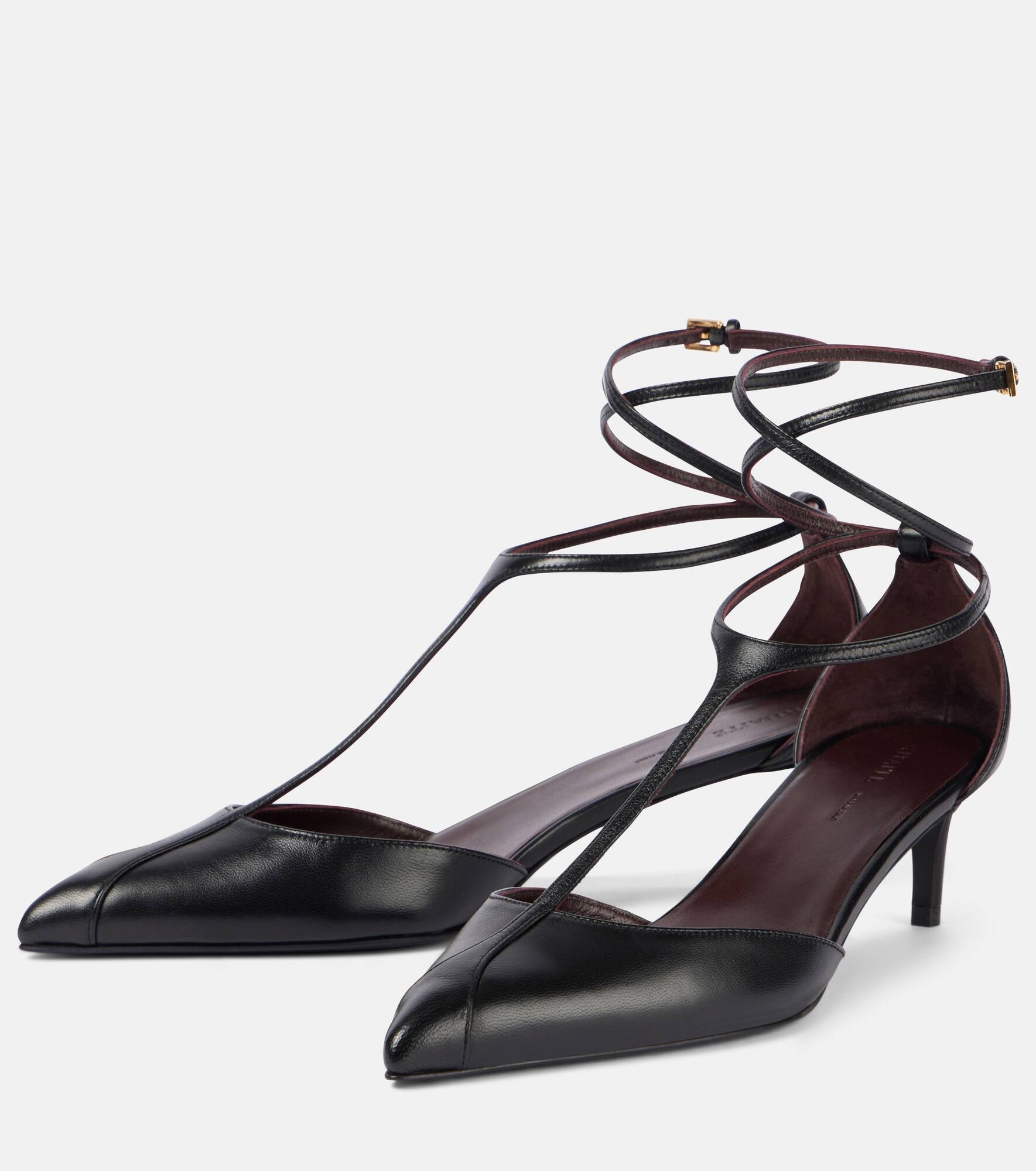Mia leather pumps - 4