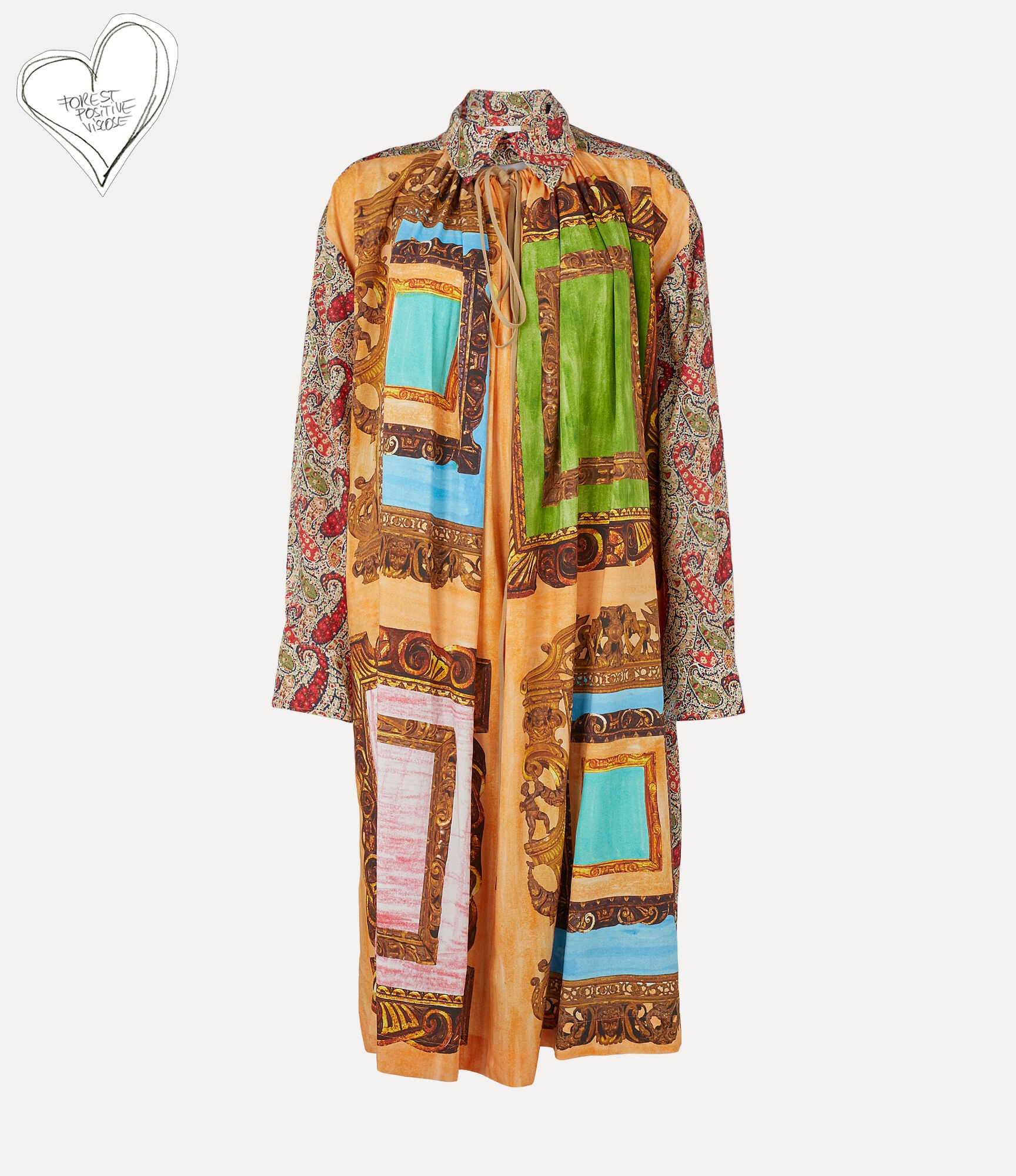 SQUARE FRONT DRESS - 1