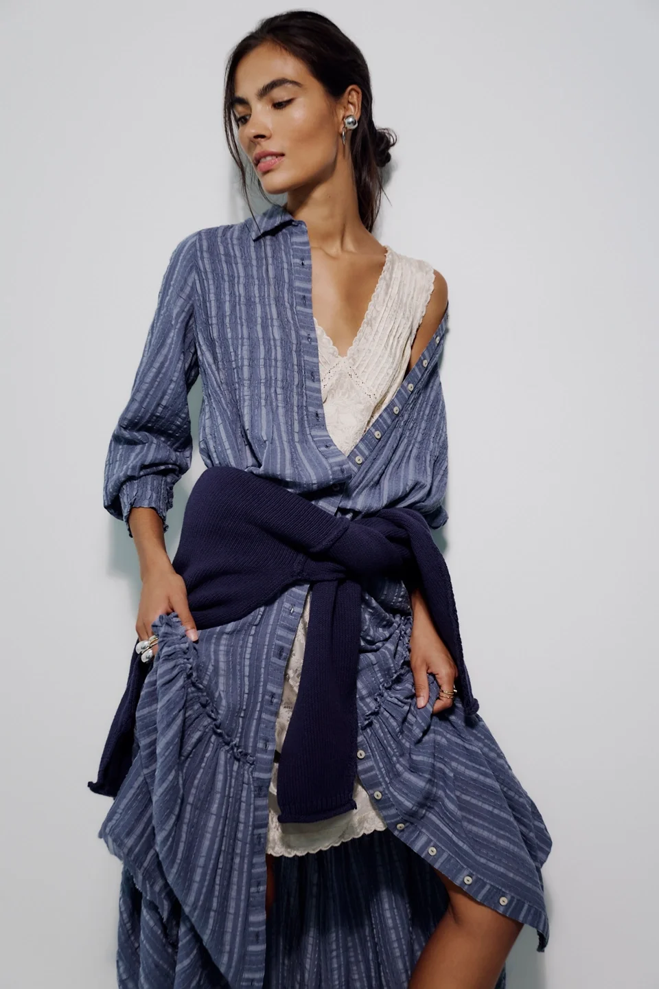 Chasing Dawn Maxi Shirtdress - 1