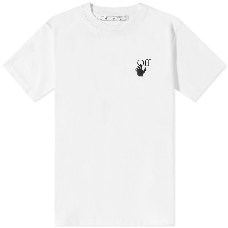 Off-White Slim Degrade Multi Coloured Arrow Tee - 1