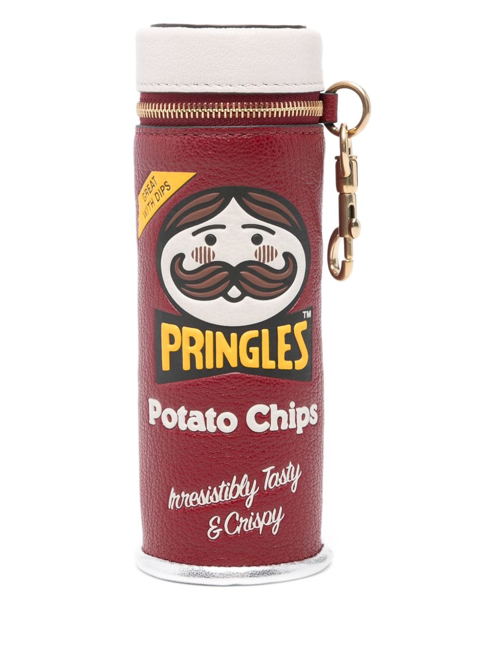 pringles-print zip-top purse - 1