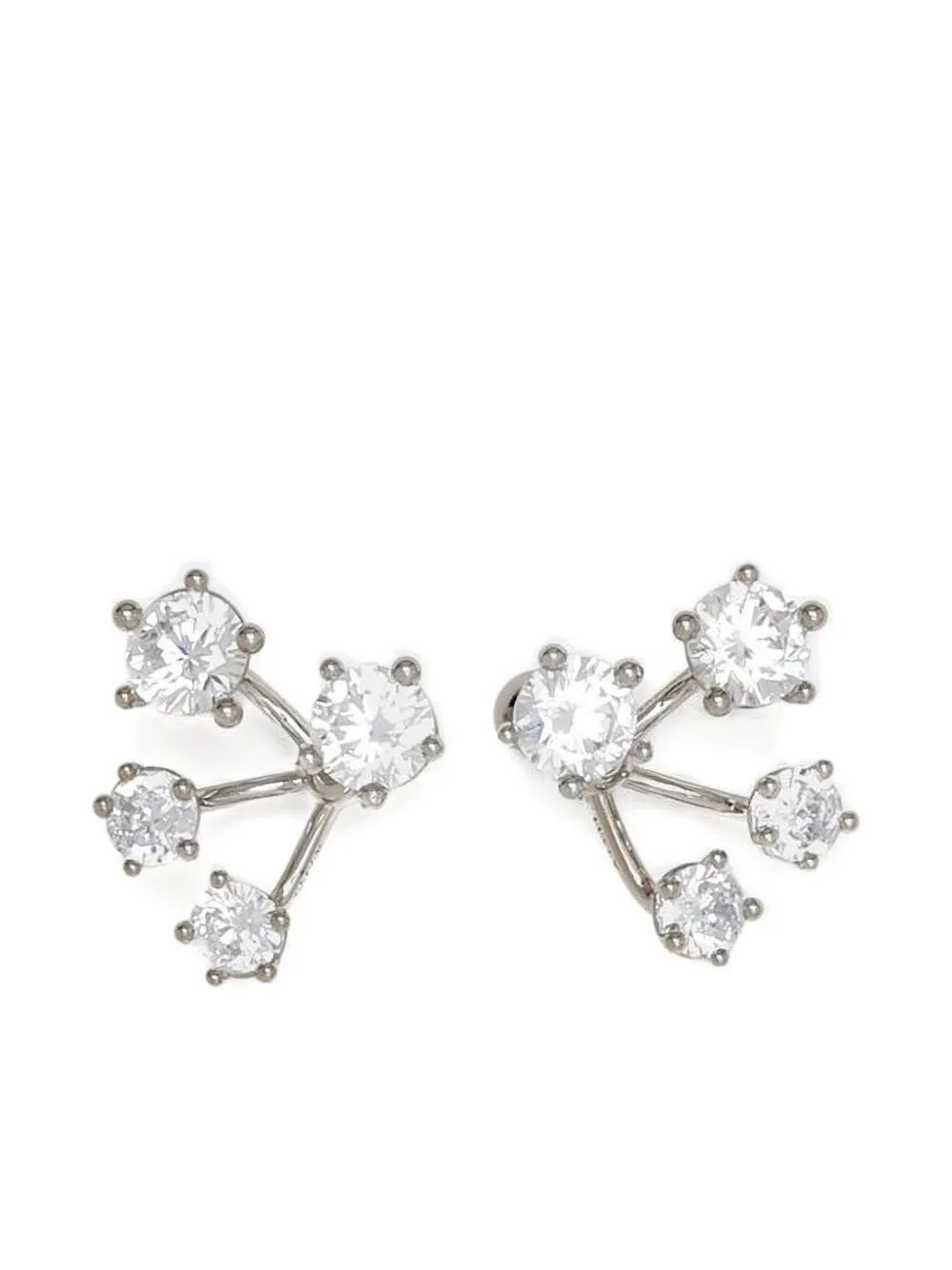 Introducing the exquisite "CONSTELLATION CLUSTER" earrings by PANCONESI, a stunning addition to your - 1
