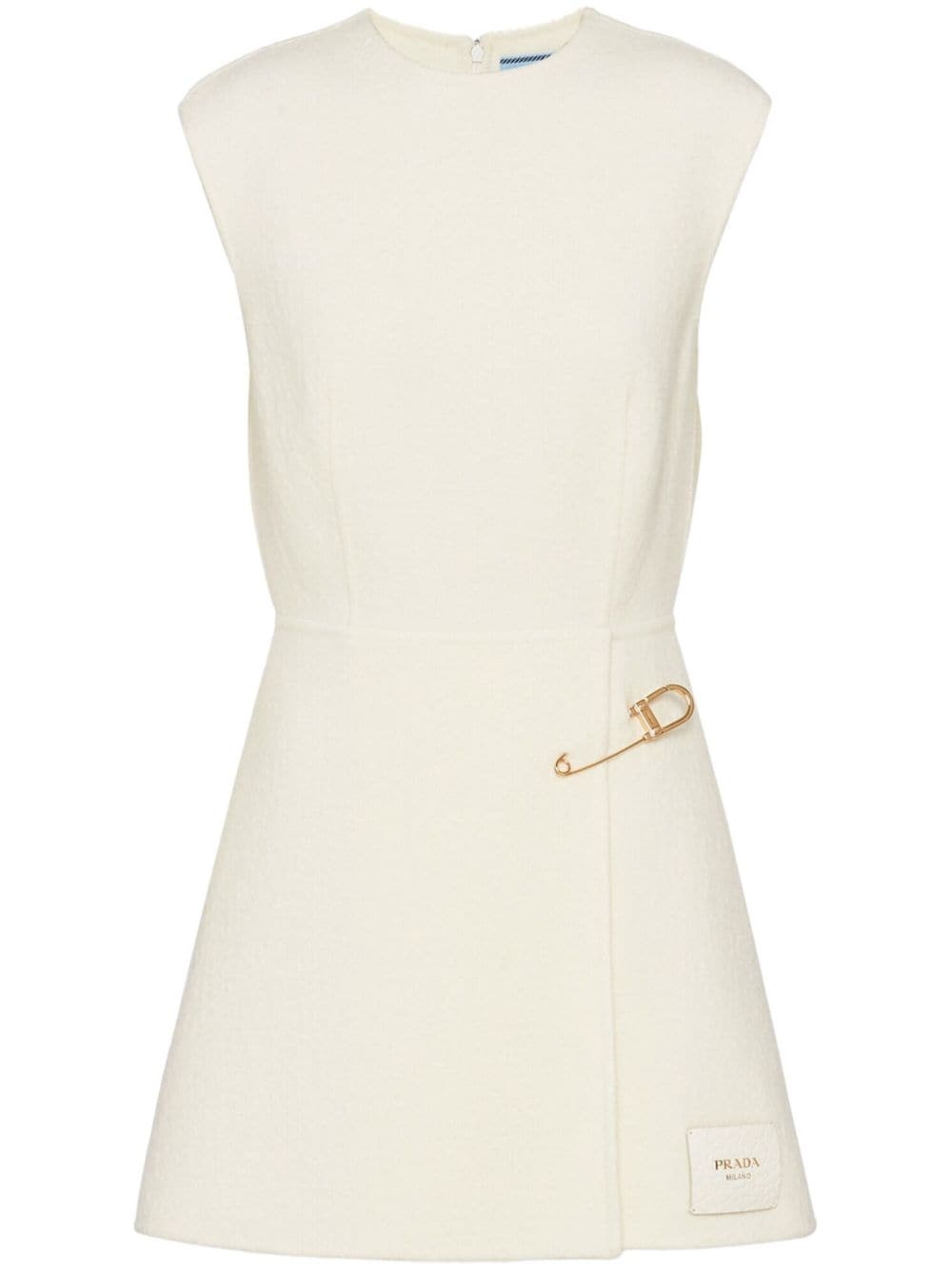 safety pin-detail minidress - 1