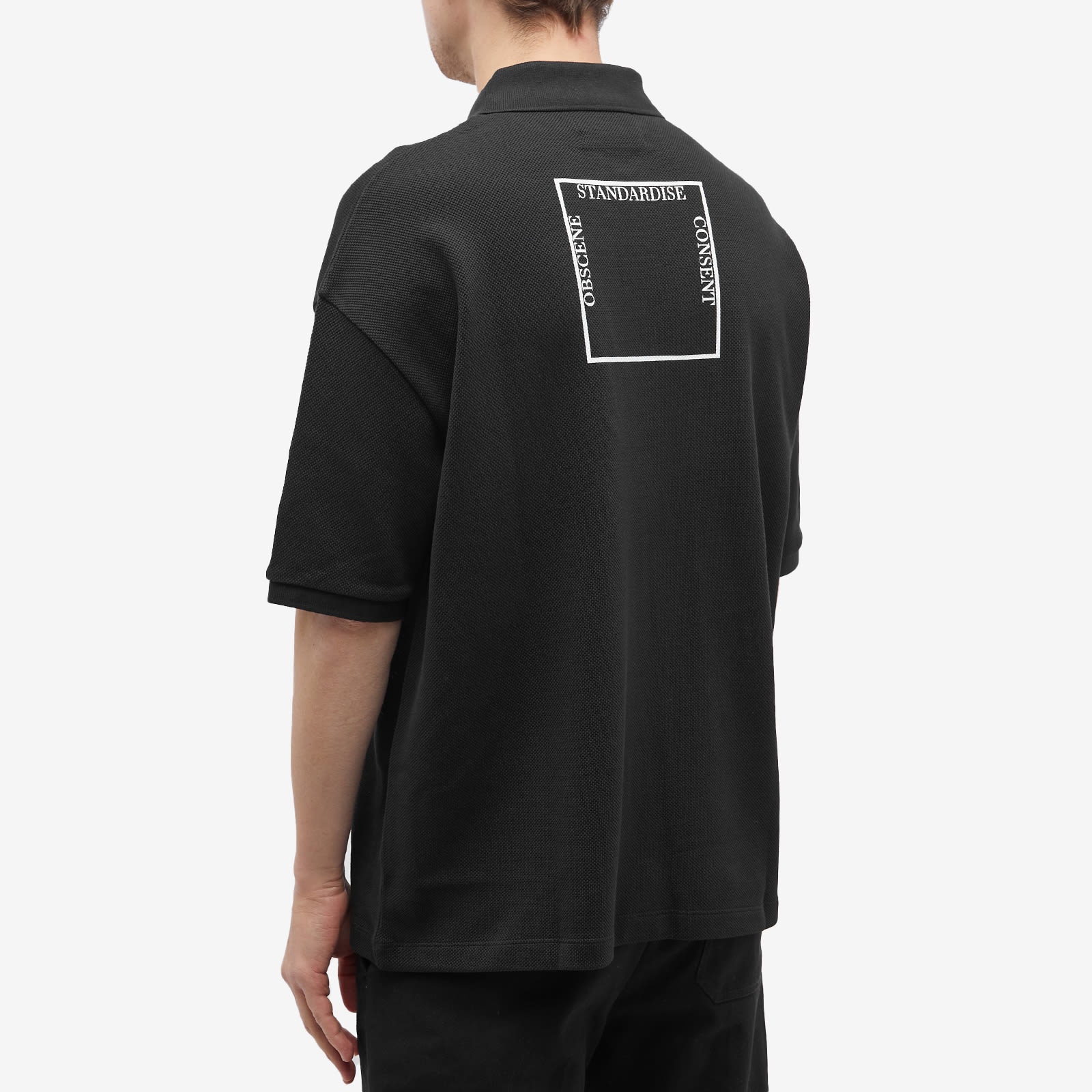 Fred Perry x Raf Simons Embroidered Oversized Polo - 3