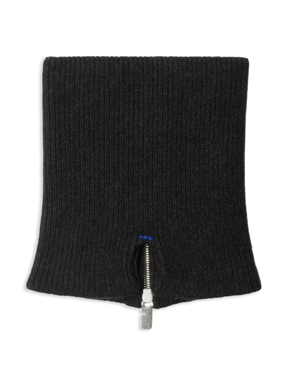 zipped cashmere collar - 2