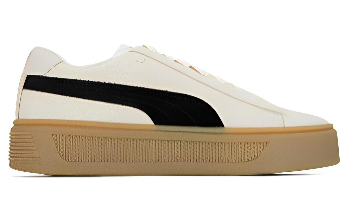 (WMNS) PUMA Smash Platform v3 SD 'Cream Brown' 391942-01 - 3