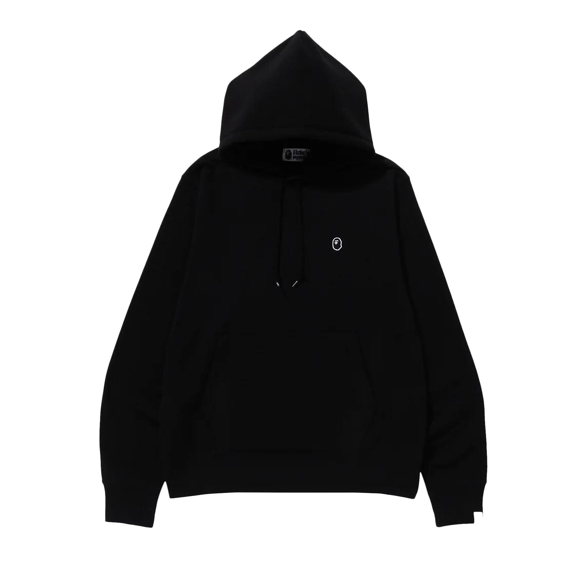 BAPE Ape Head One Point Pullover Hoodie 'Black' - 1