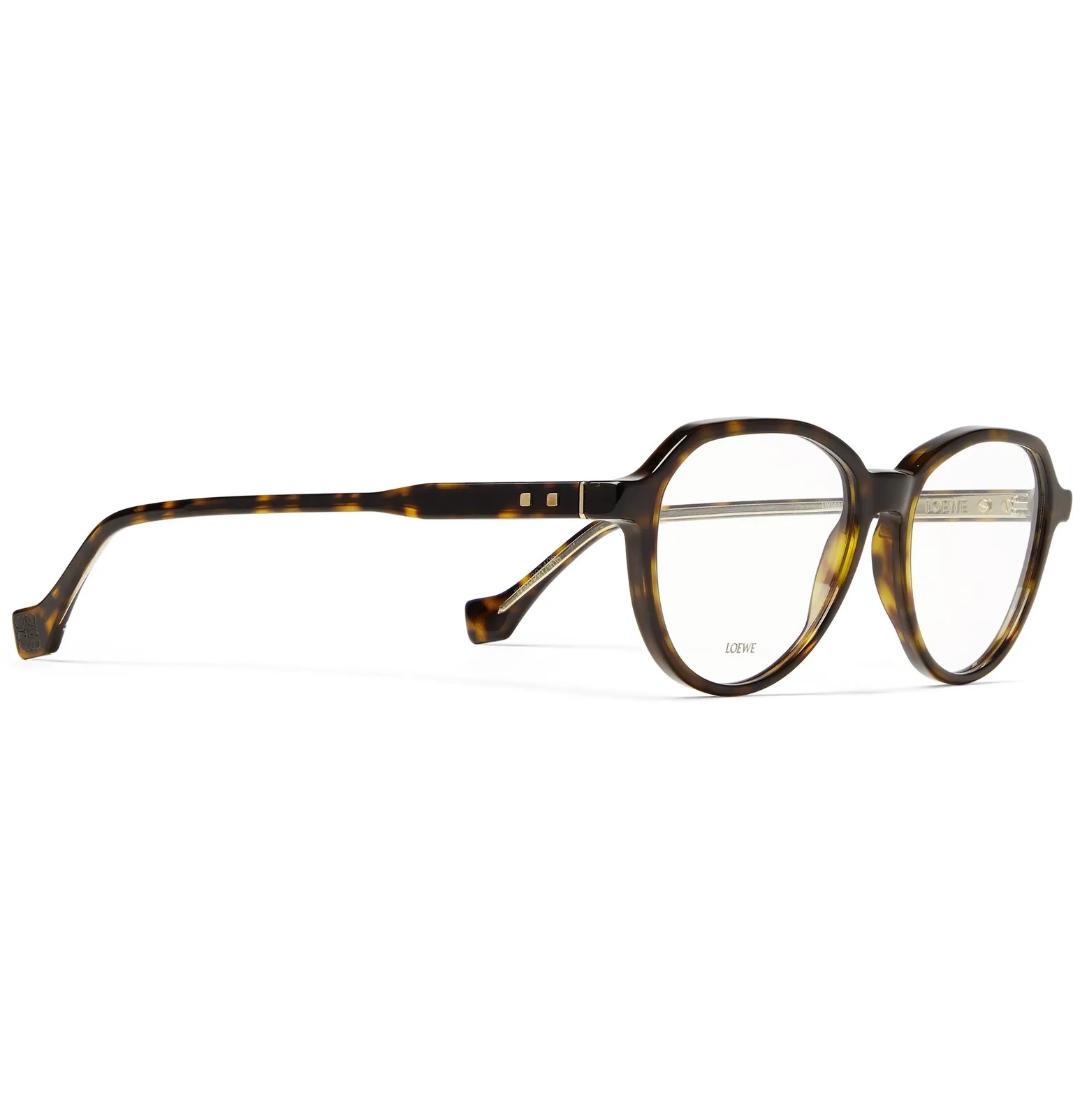 Round-Frame Tortoiseshell Acetate Optical Glasses - 2