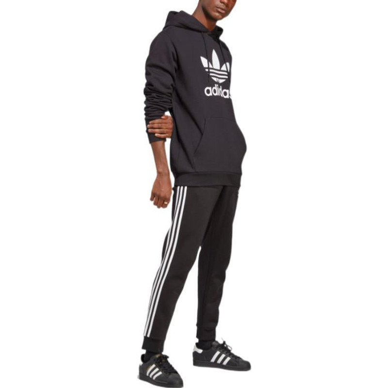 adidas adidas originals Adicolor Classics Trefoil Hoodie 'Black' IA4883 outlook