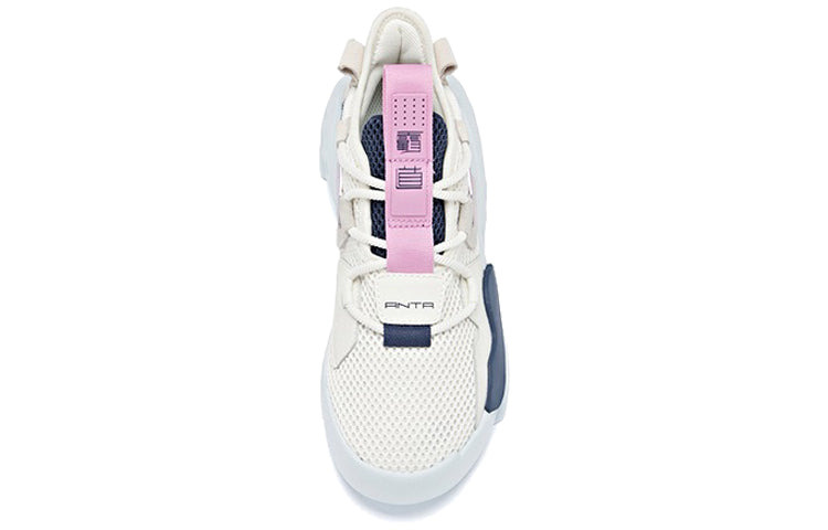 (WMNS) ANTA Shock the Game Low 'White Blue' 122028086-1 - 4