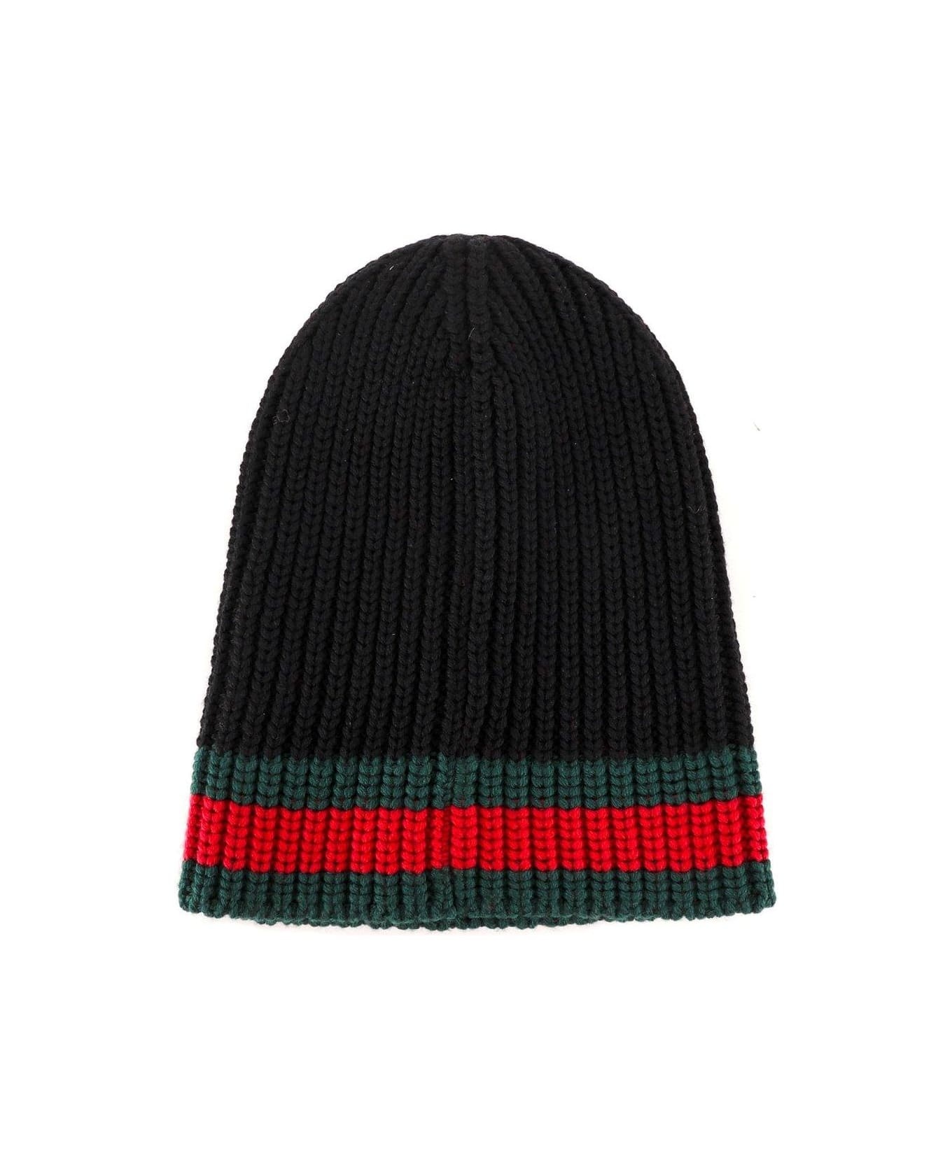 Sylvie Web Ribbed Knit Beanie - 2