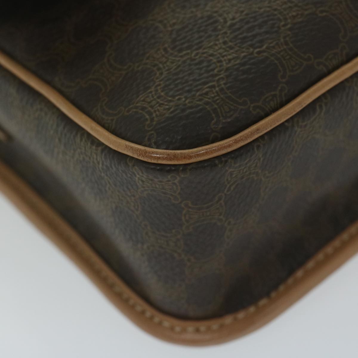 CELINE Macadam Canvas Shoulder Bag - 14
