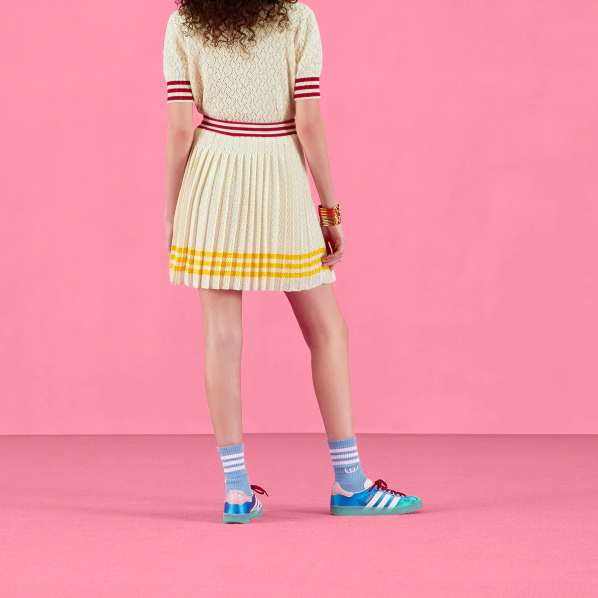 adidas x Gucci cotton skirt - 8