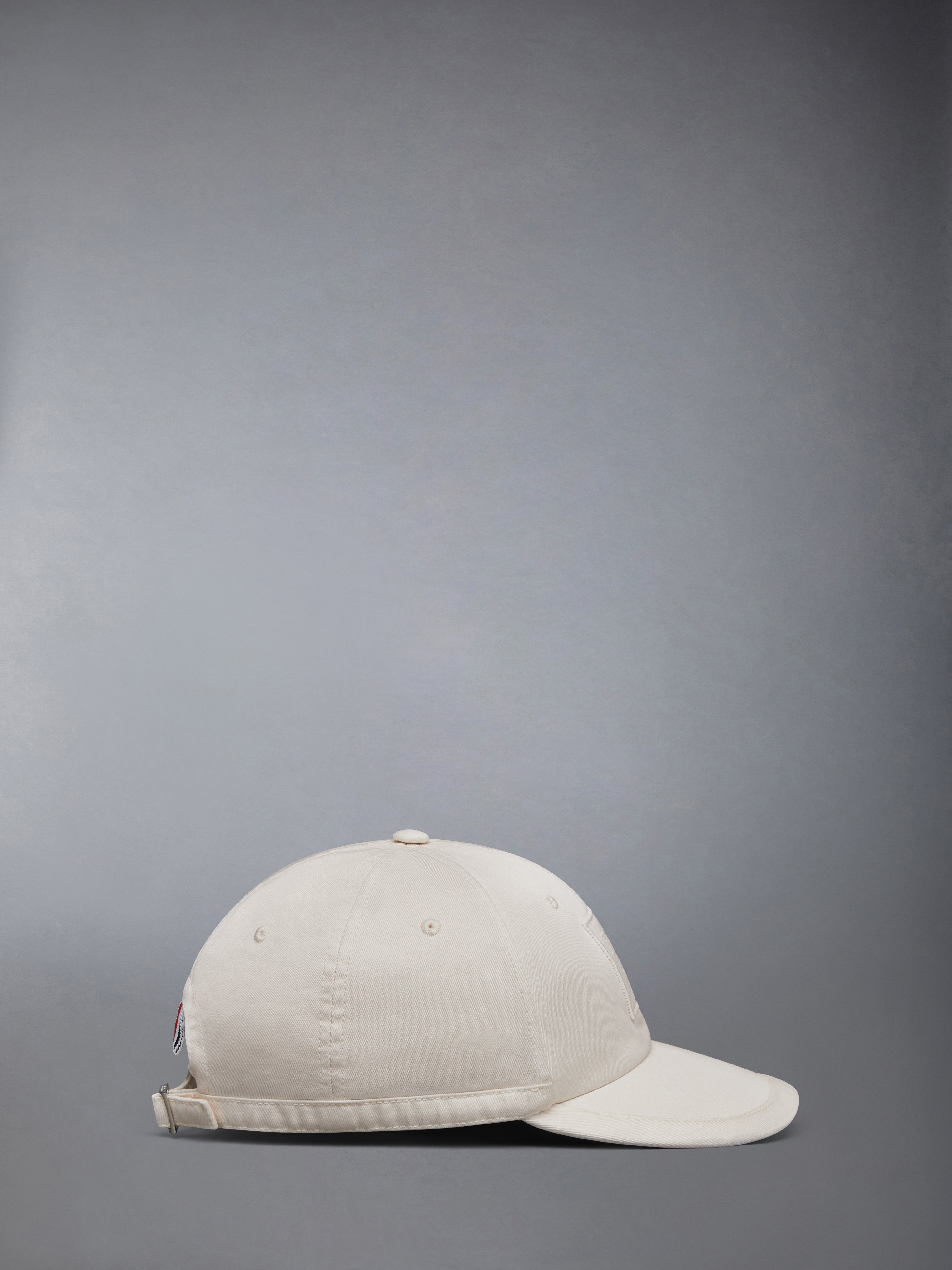 COTTON TWILL 6-PANEL BASEBALL CAP - 3