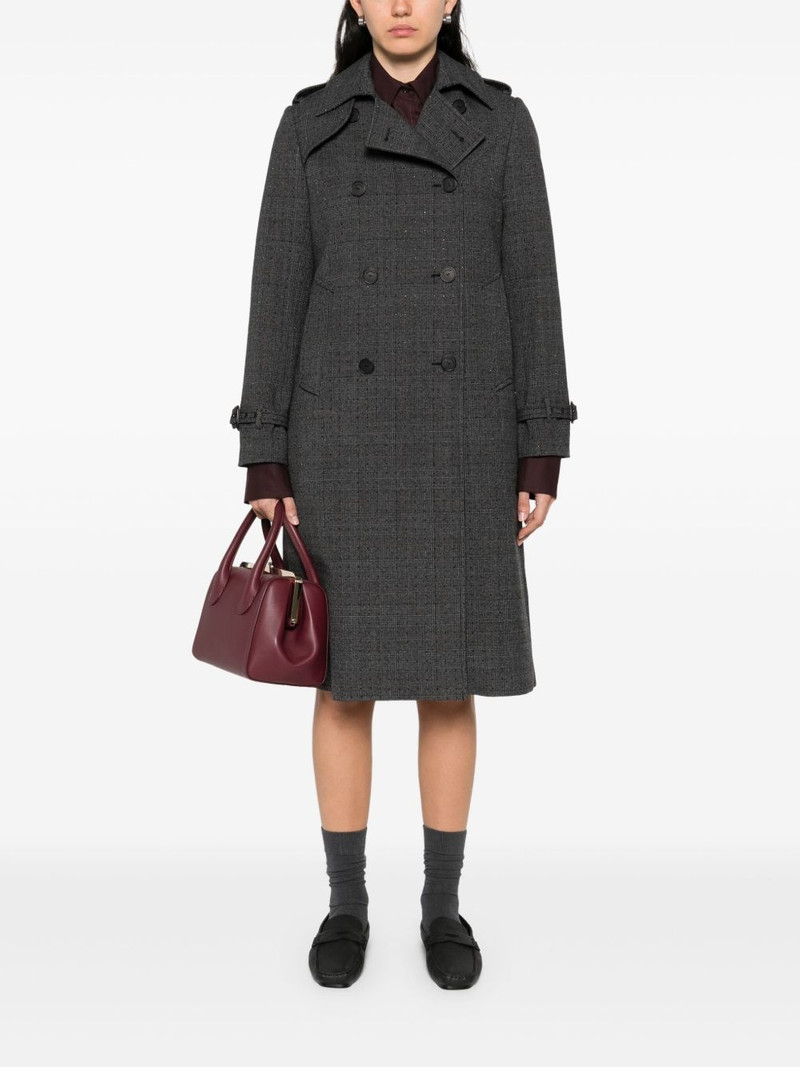 Sandro crystal-embellished coat outlook