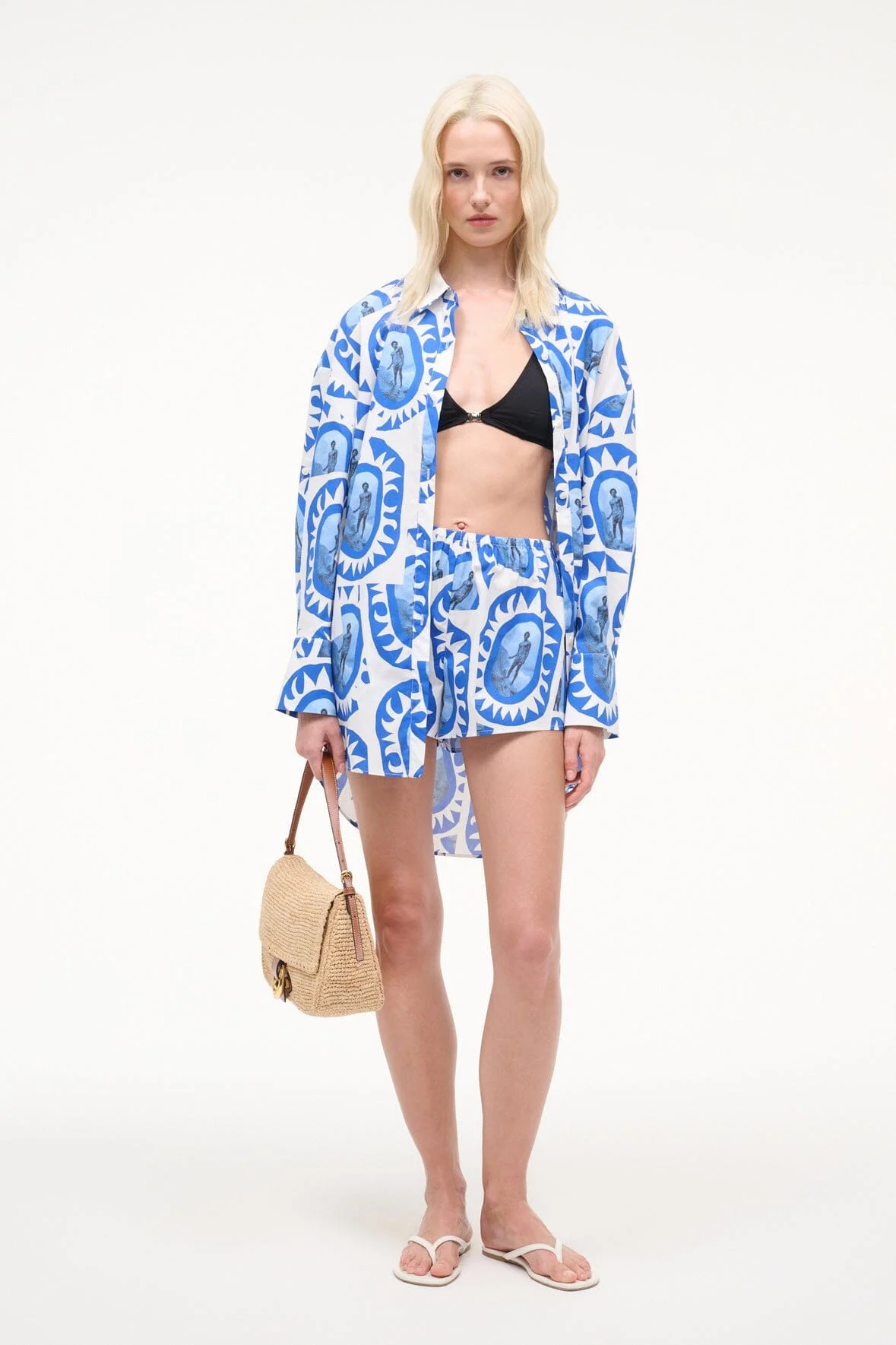 STAUD PADDLE SHORT PADDLE OUT WHITE - 1