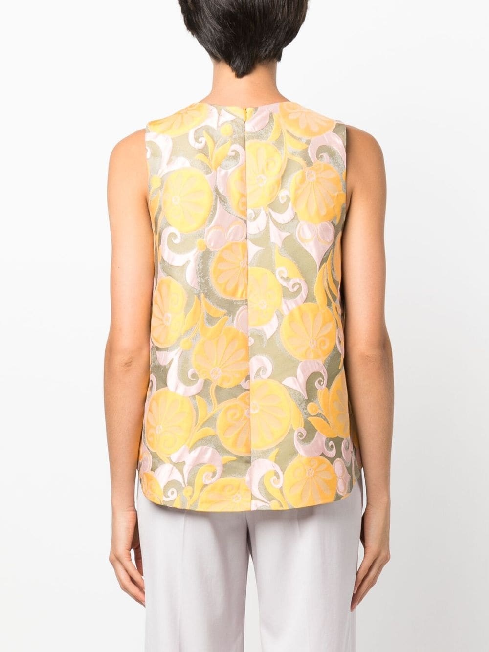 La Scapa jacquard top - 4