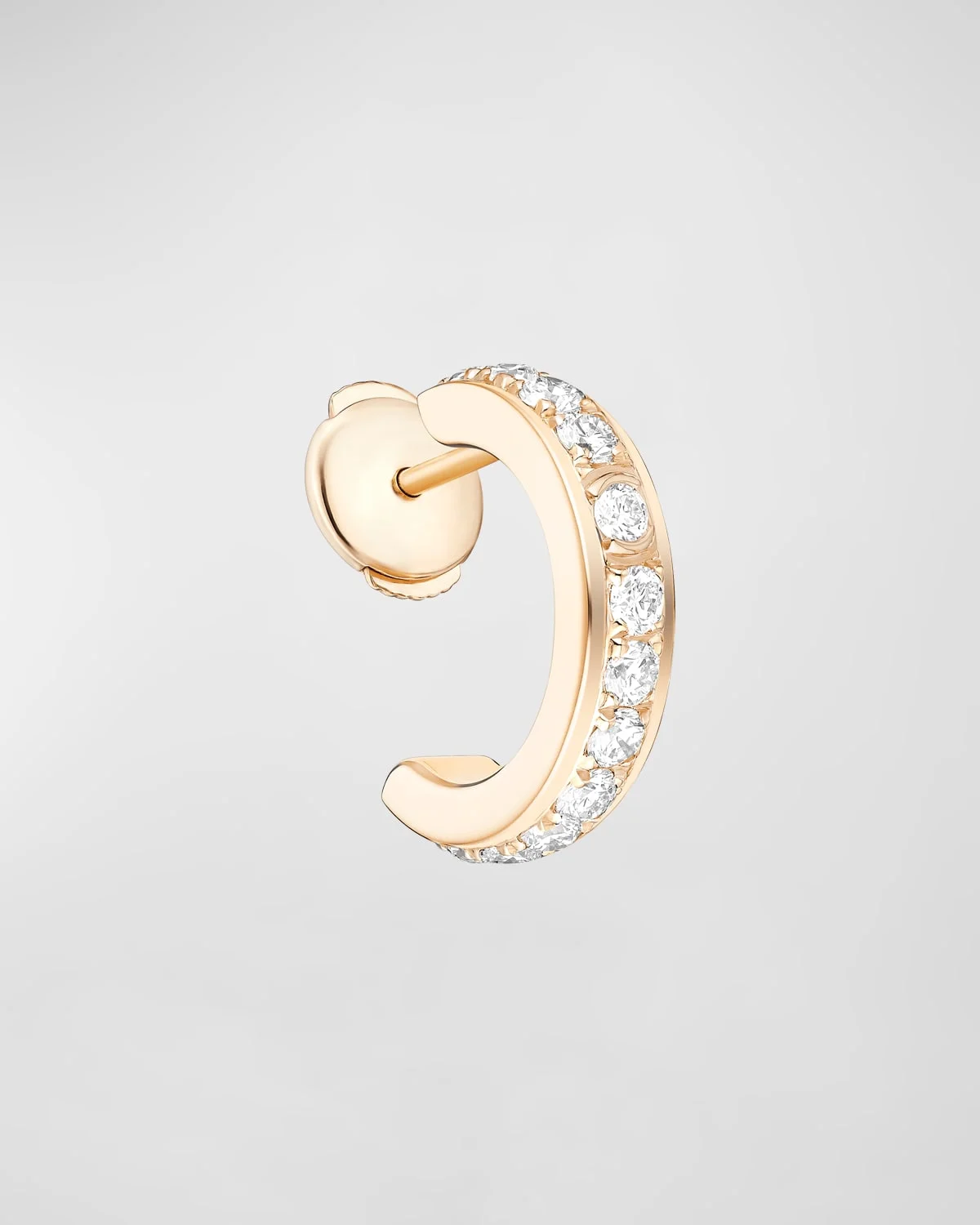 Possession 18K Rose Gold Diamond Single Earring - 1
