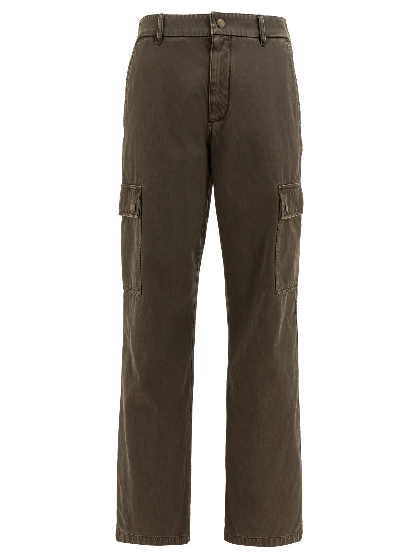 Burberry Men Gabardine Cargo Trousers - 1