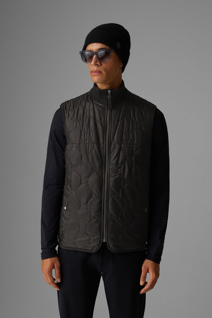 Conner Reversible waistcoat in Black - 6