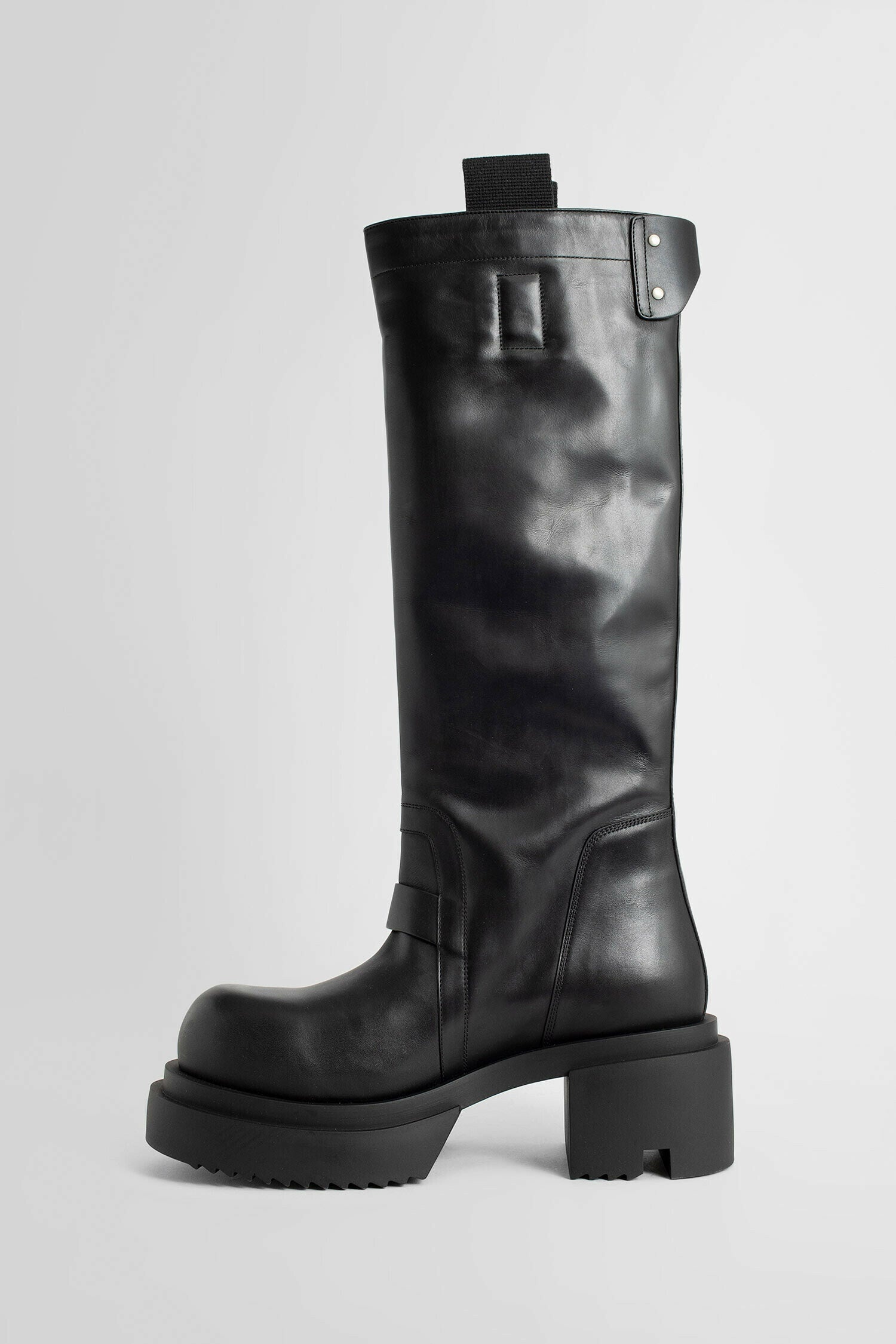 RICK OWENS WOMAN BLACK BOOTS - 4