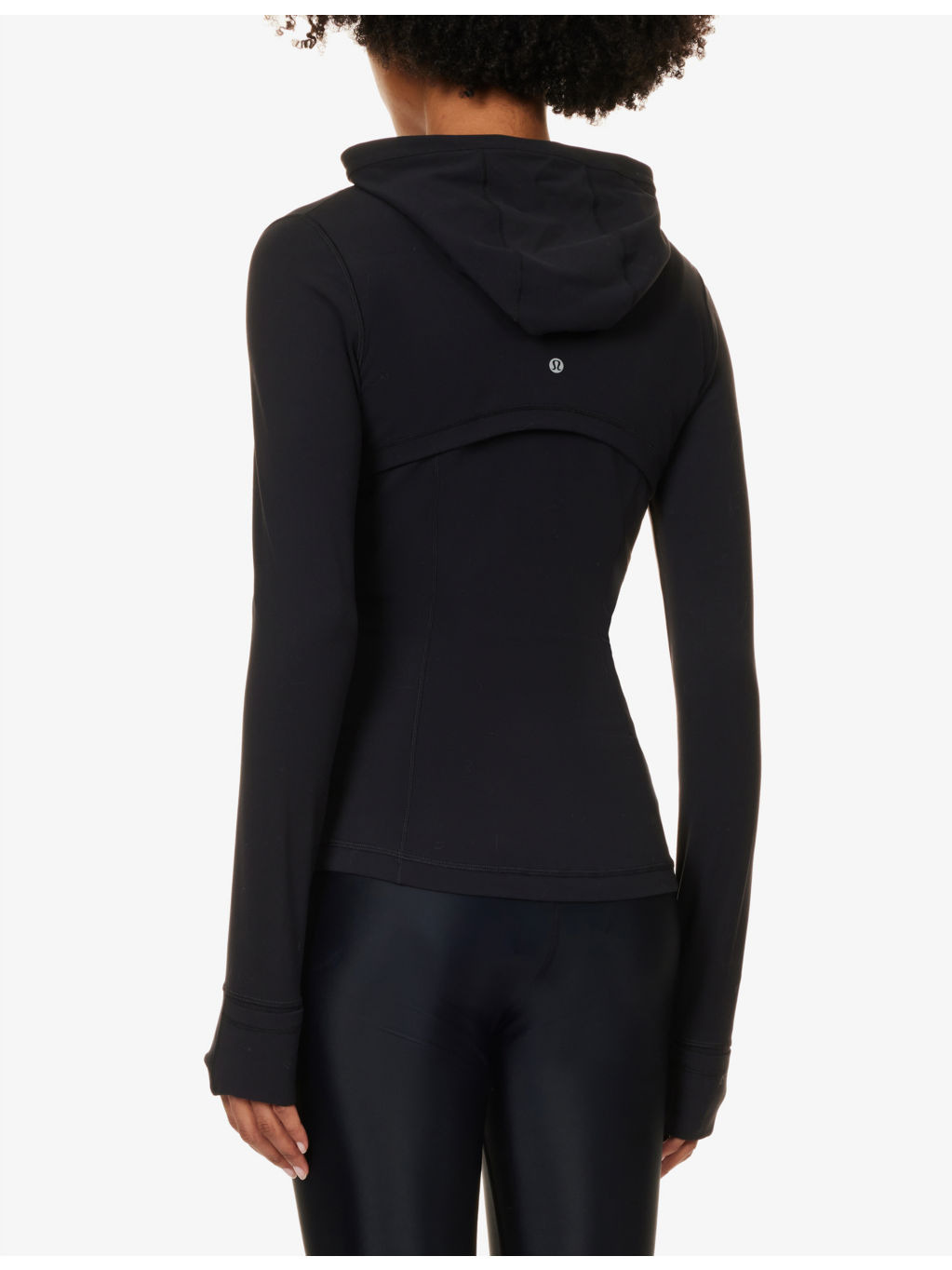 Define high-neck stretch-jersey jacket - 4