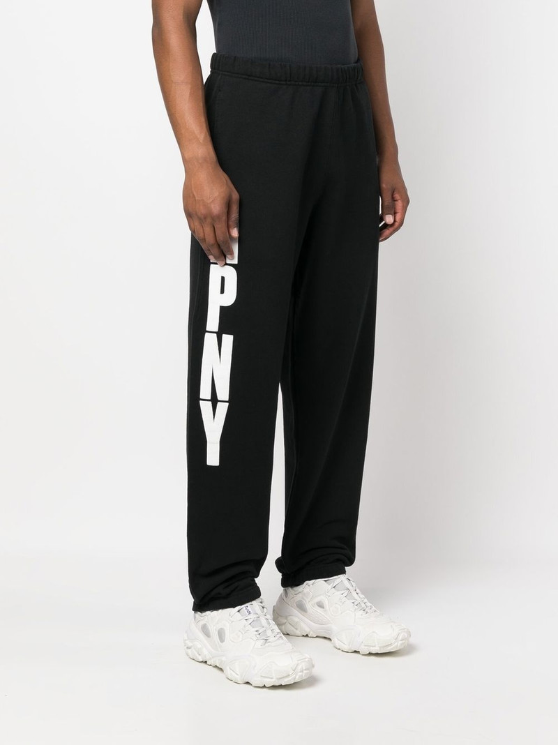 Heron Preston LOGO-PRINT TRACKSUIT BOTTOMS outlook