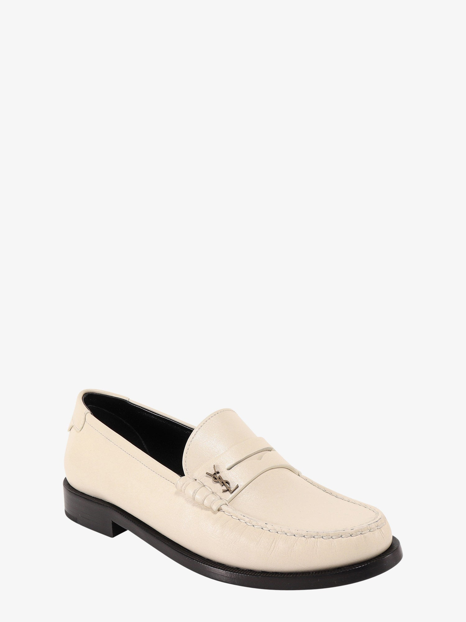 Saint Laurent Women Leather Loafer - 2