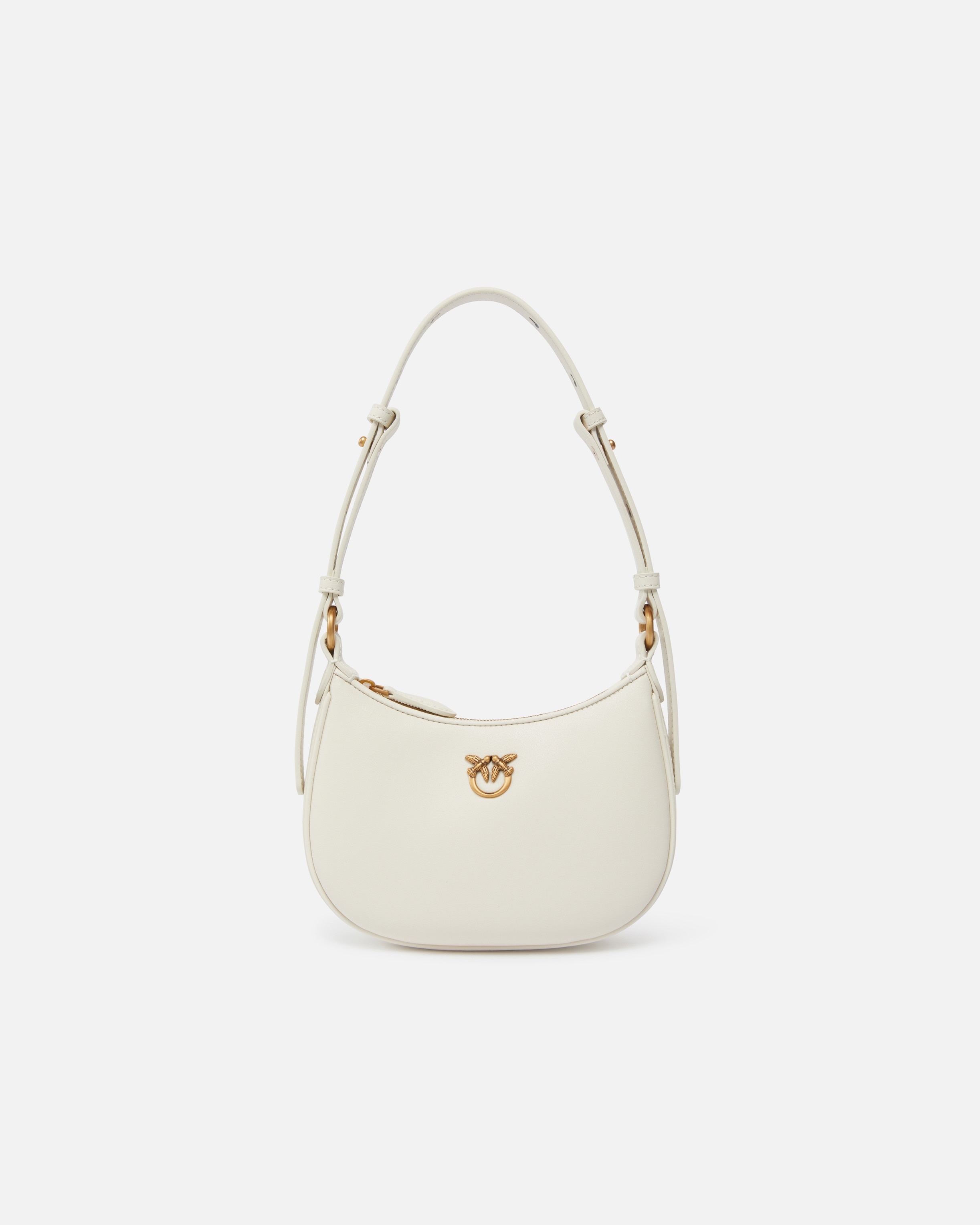 HALF MOON BABY LEATHER SHOULDER BAG - 1
