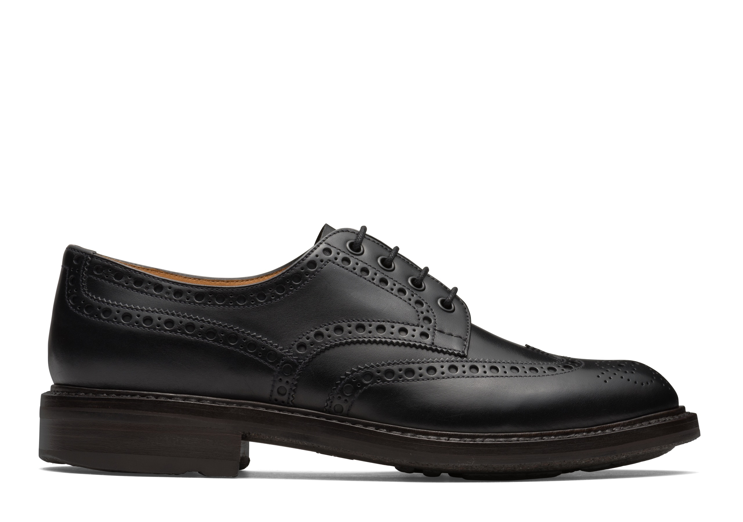 Horsham
Prestige Calf Leather Derby Brogue Black - 1