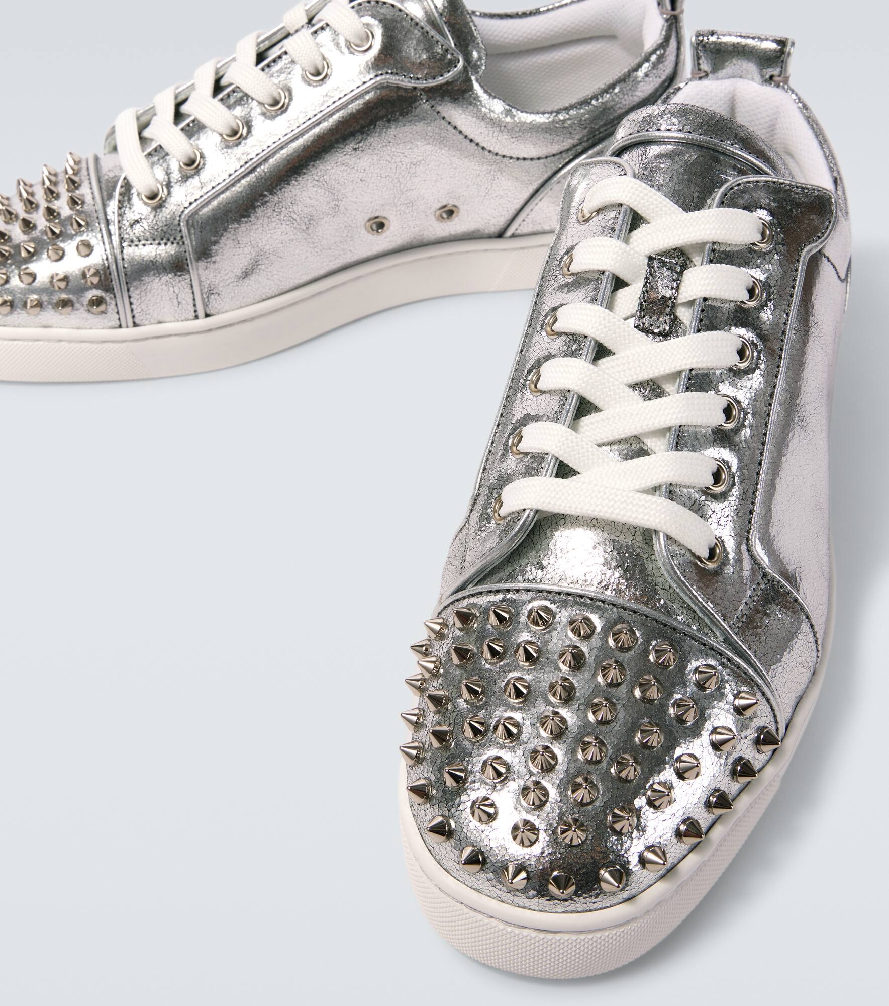 Louis Junior metallic leather sneakers - 3