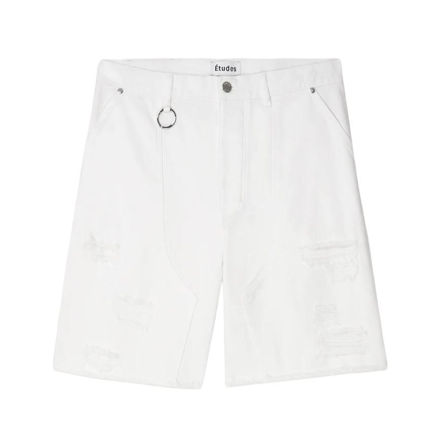 Friche Shorts Denim "White" - 3
