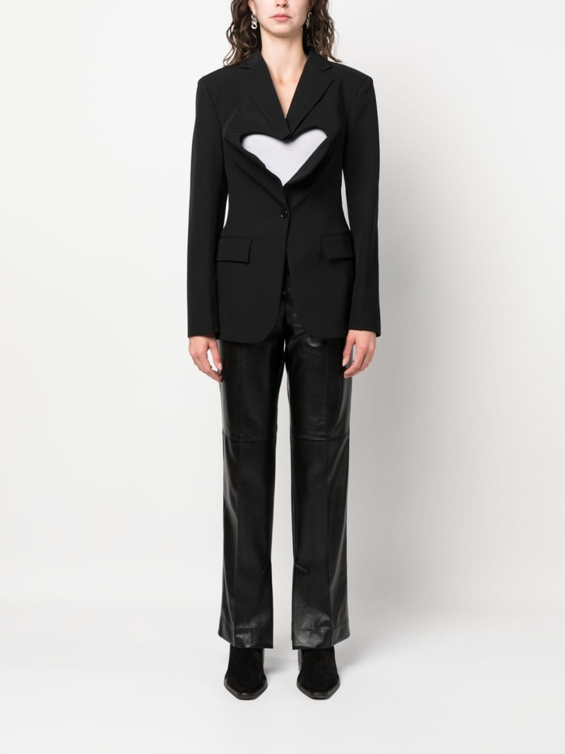 BOTTER heart cut-out blazer outlook