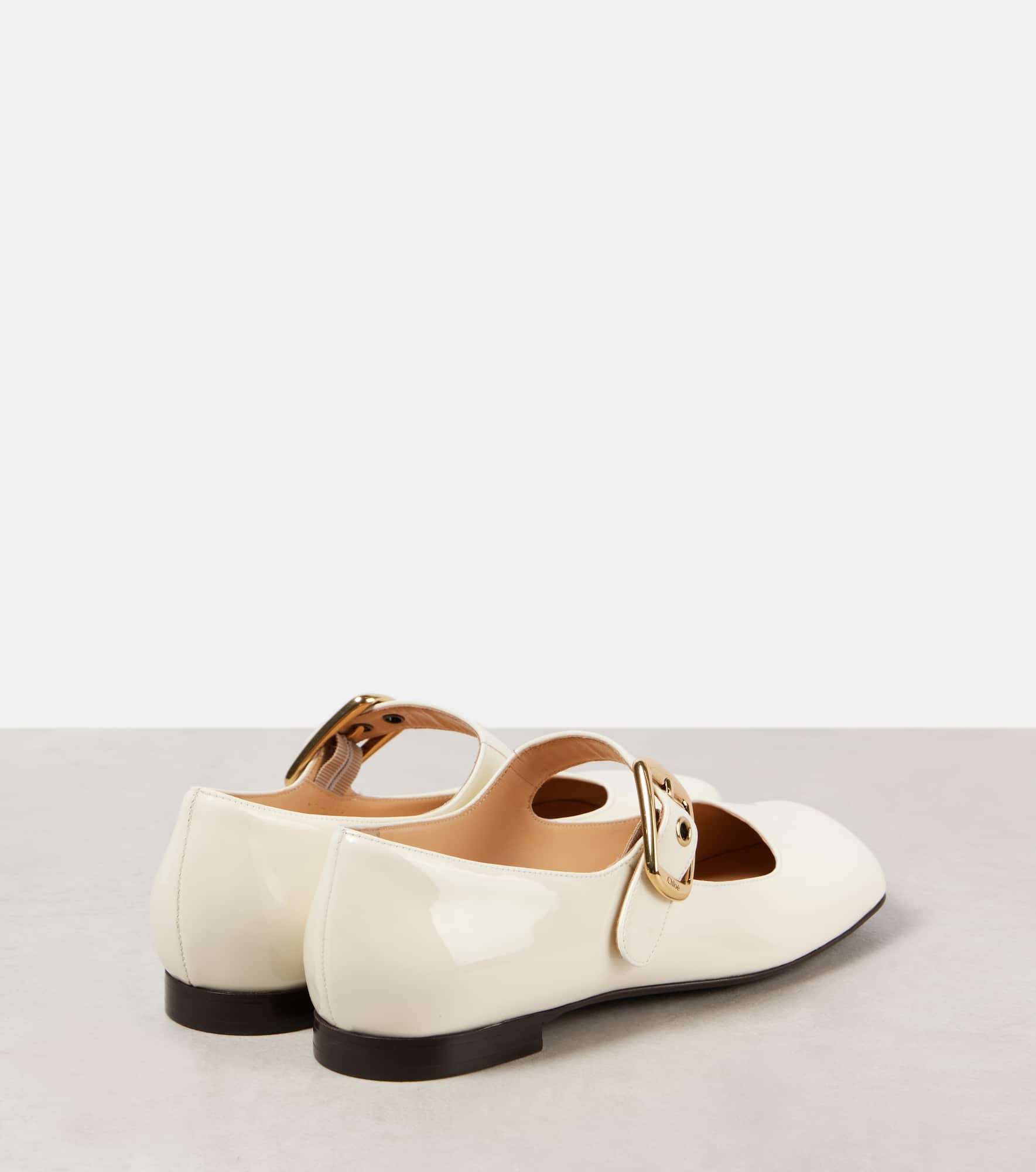 Polly leather Mary Jane flats - 2